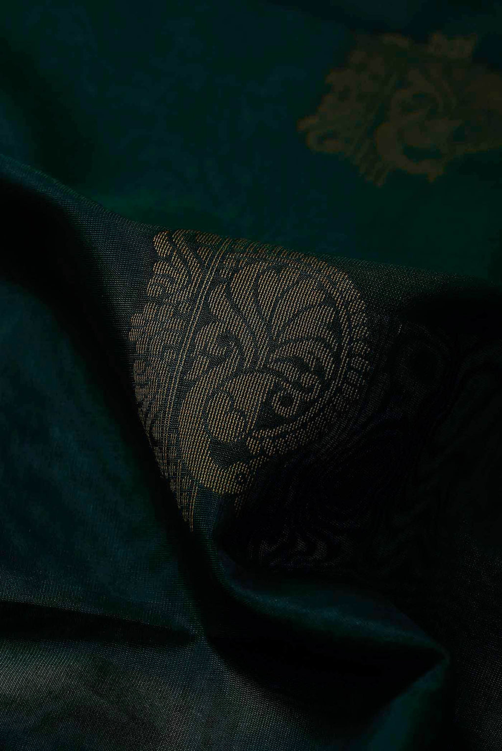 Green Silk Cotton Saree