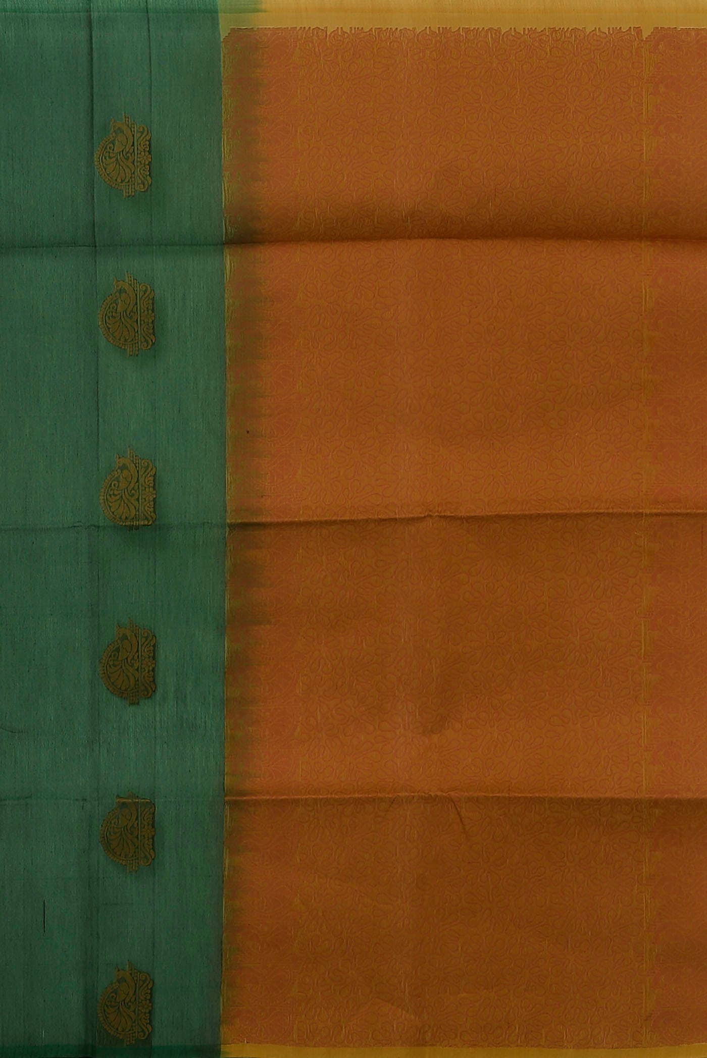 Green Silk Cotton Saree