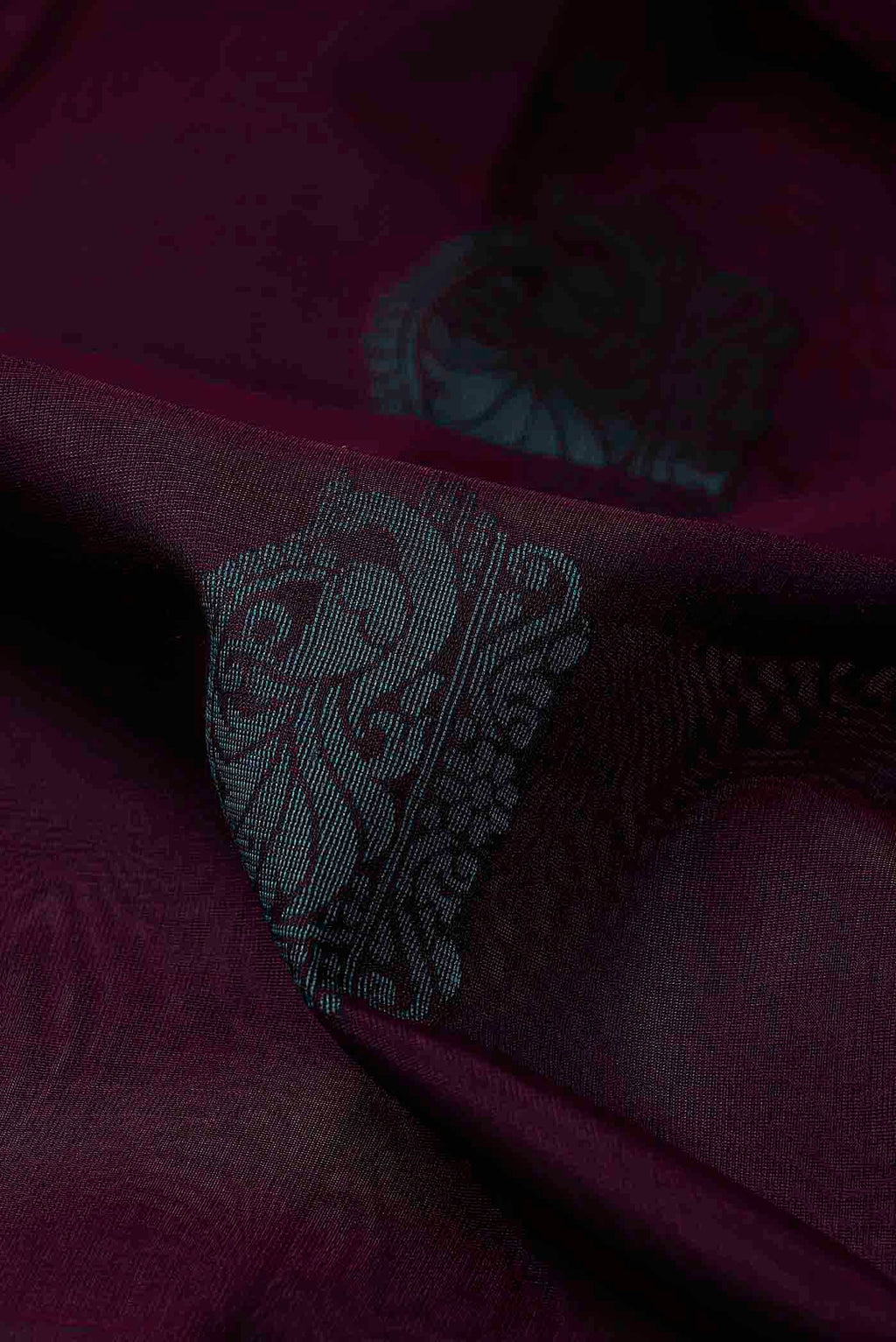 Purple Silk Cotton Saree
