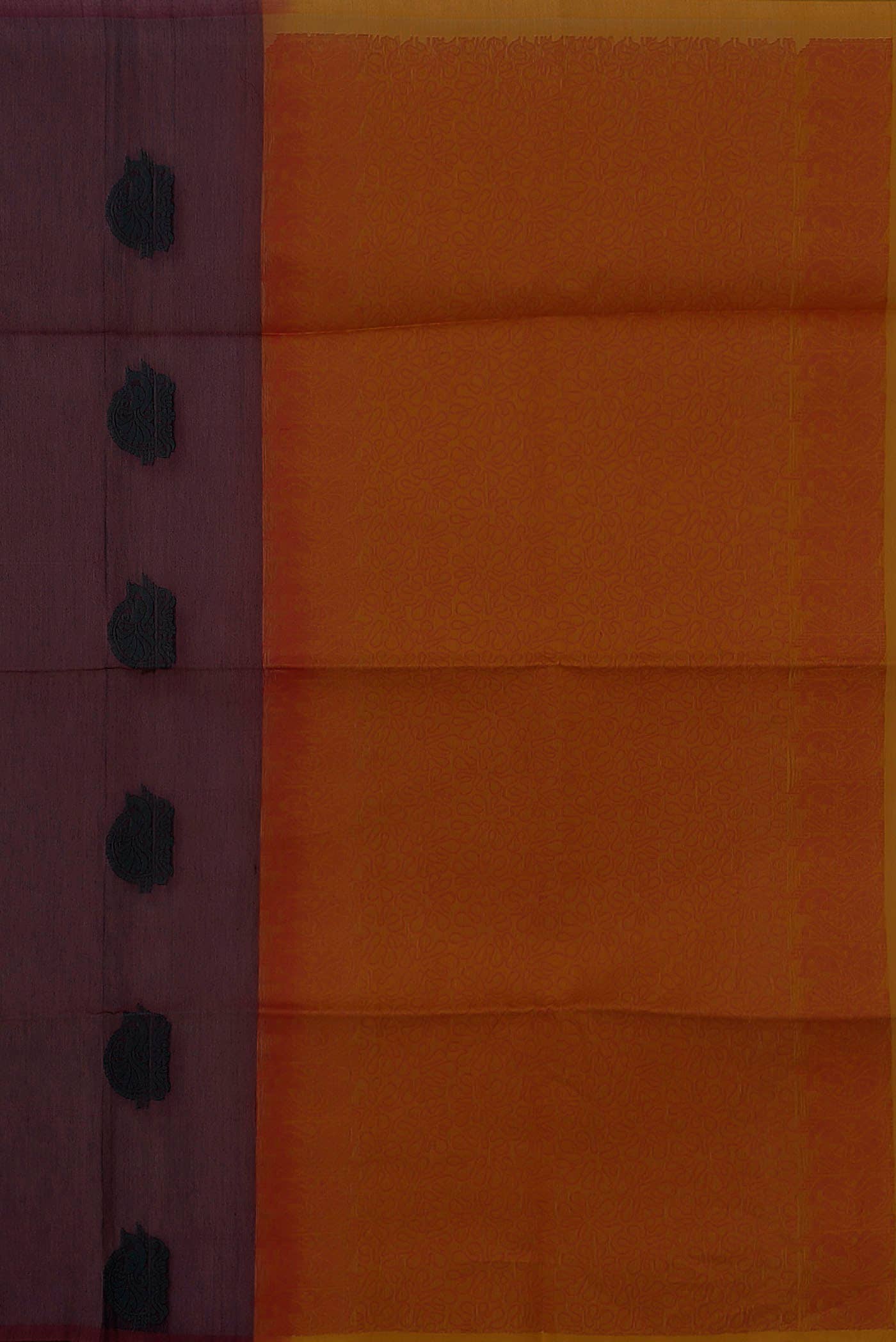Purple Silk Cotton Saree
