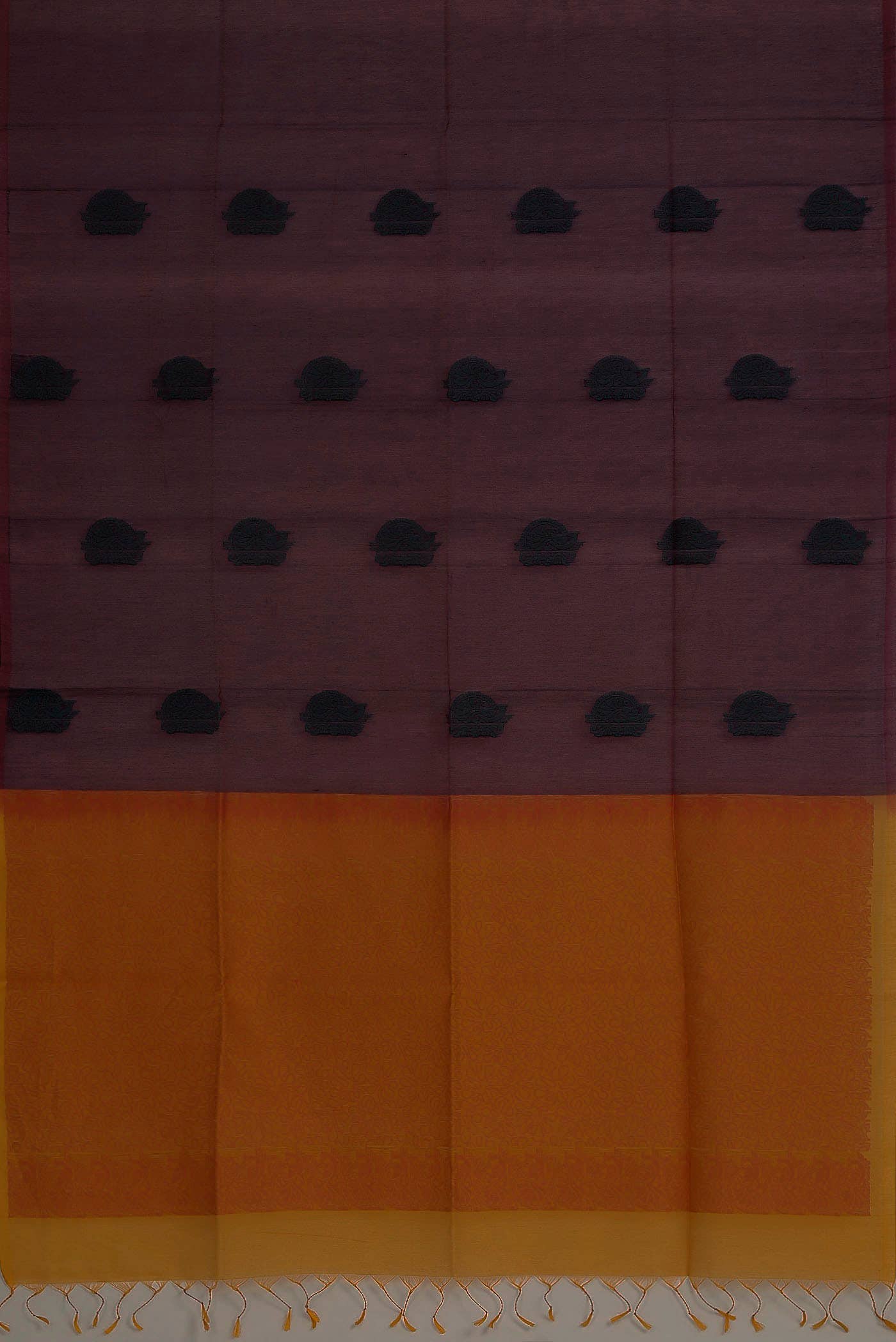 Purple Silk Cotton Saree