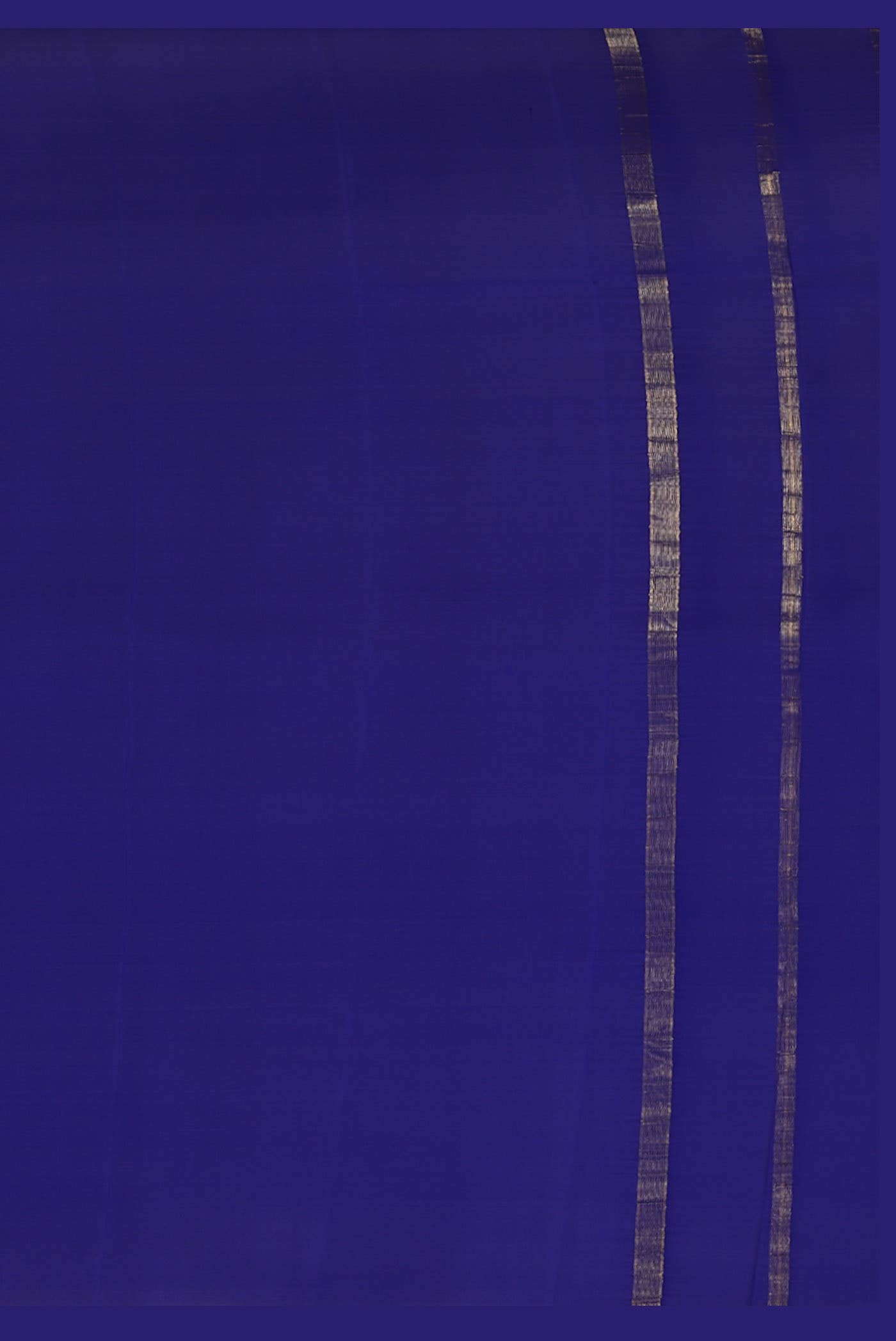 Royal Blue Mysore Crepe Saree