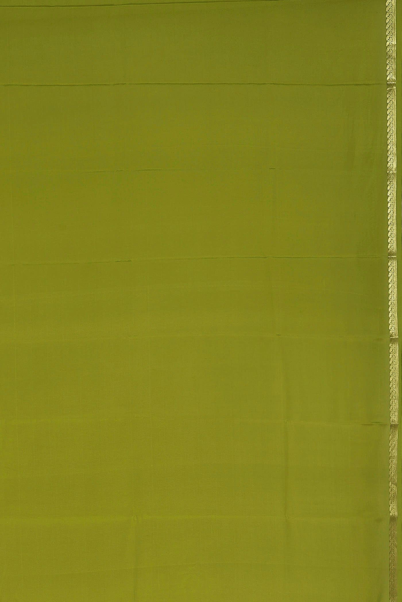 Green Mysore Crepe Saree