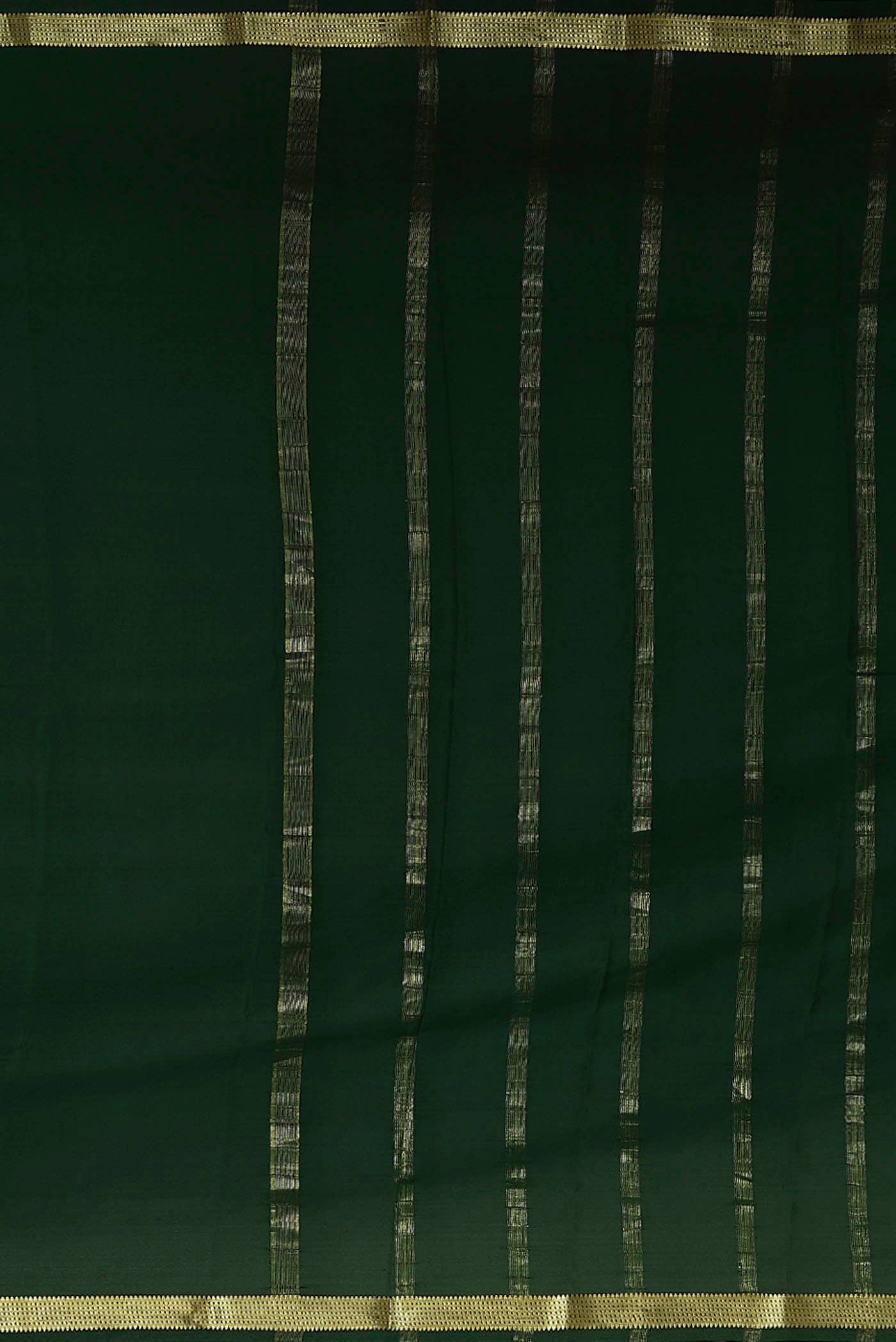 Green Mysore Crepe Saree