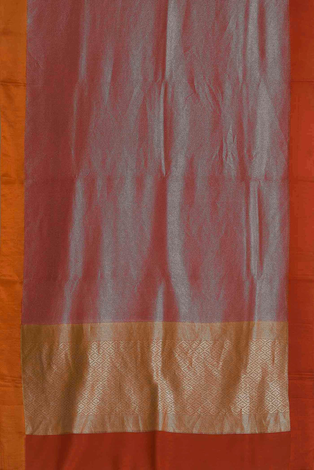 Purple Banarasi Tussar Georgette Saree