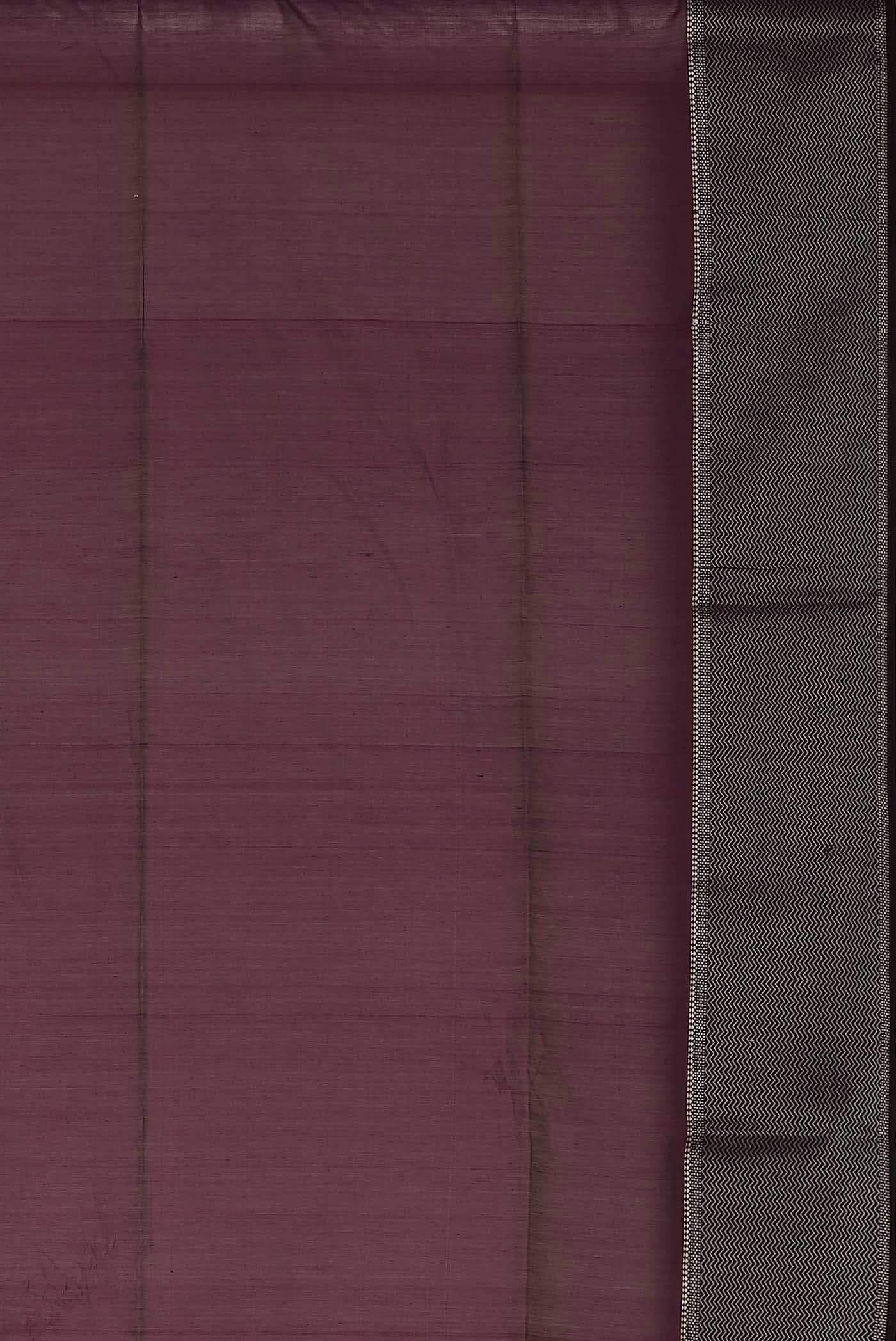 Purple Maheshwari Silk Cotton Saree