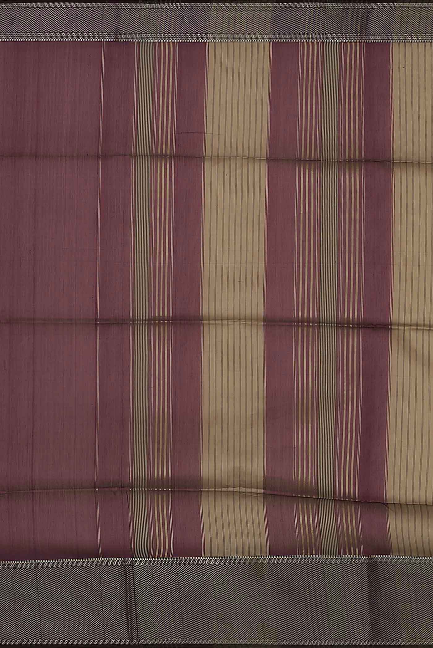 Purple Maheshwari Silk Cotton Saree