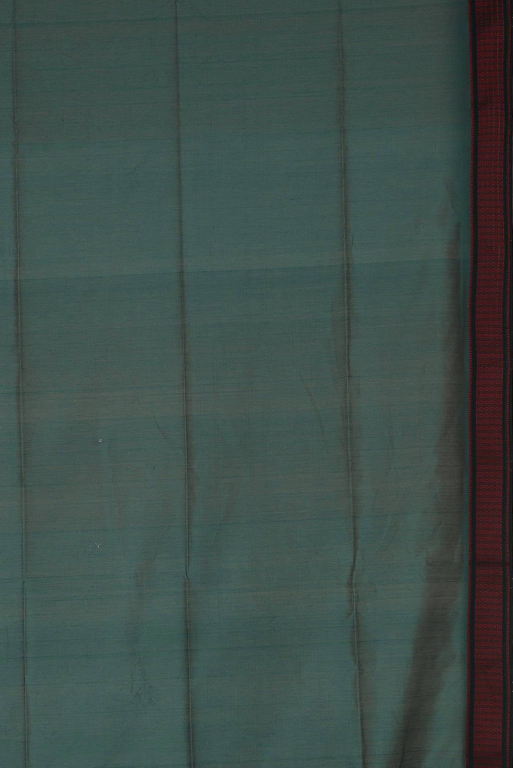 Teal Maheshwari Silk Cotton Saree