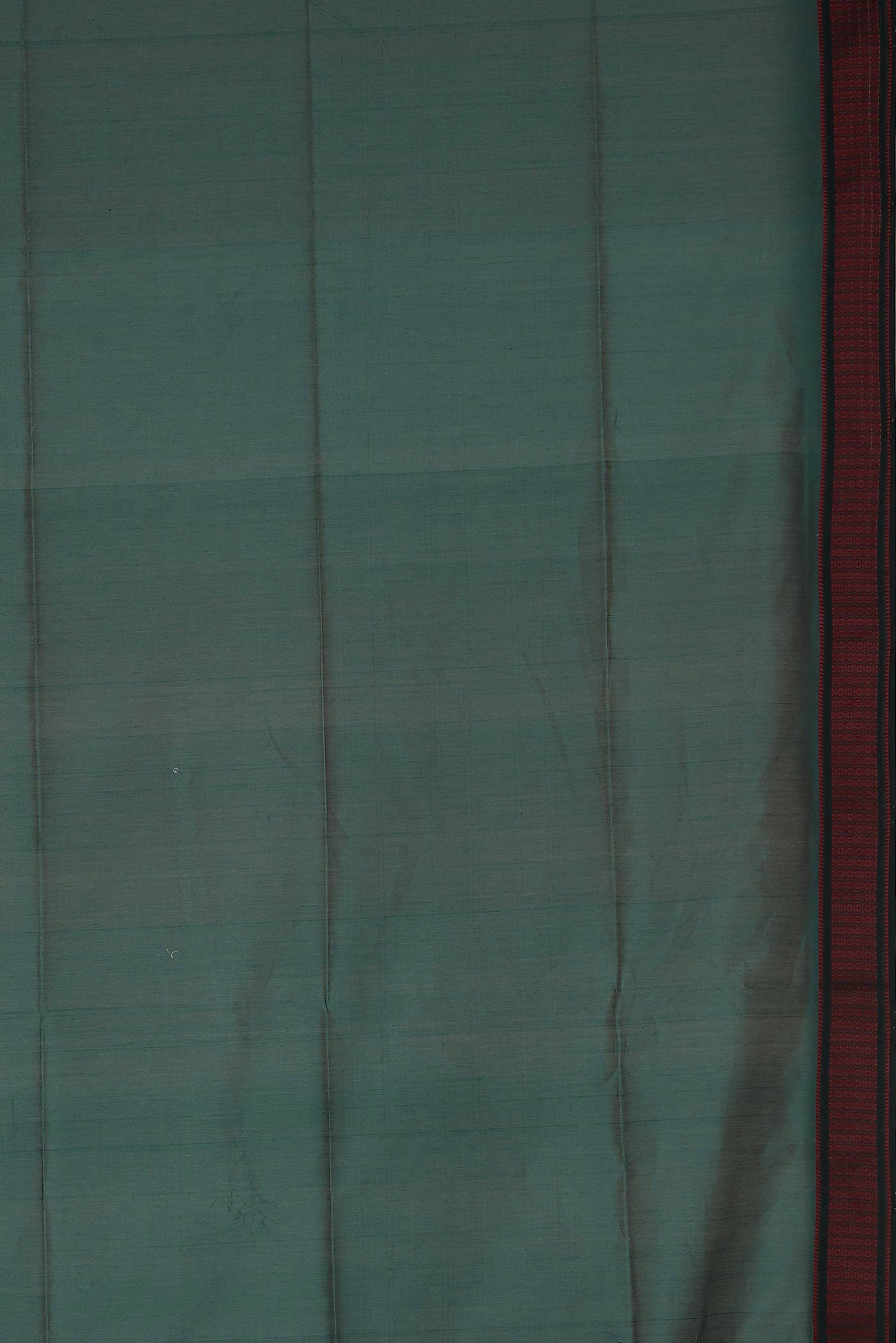 Teal Maheshwari Silk Cotton Saree