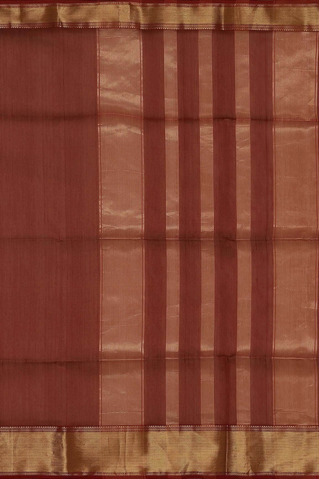 Maroon Maheshwari Silk Cotton Saree