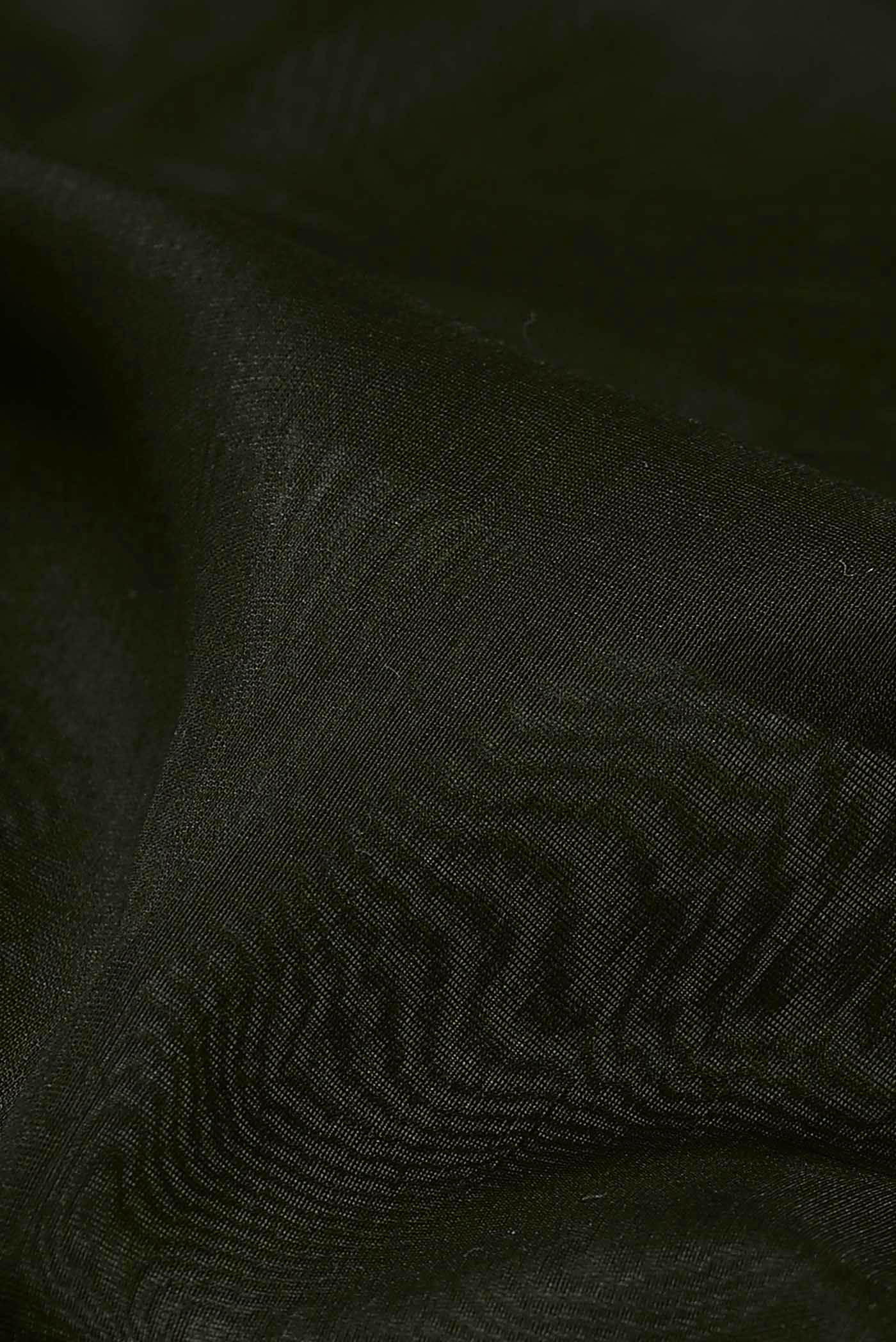 Black Maheshwari Silk Cotton Saree