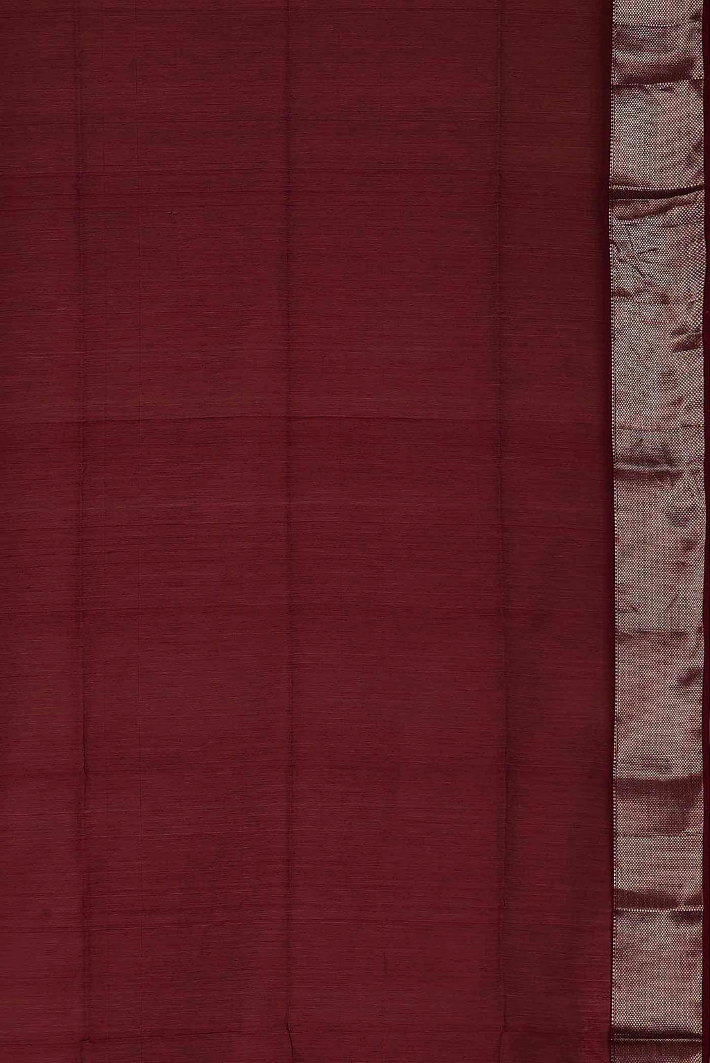 Red Maheshwari Silk Cotton Saree