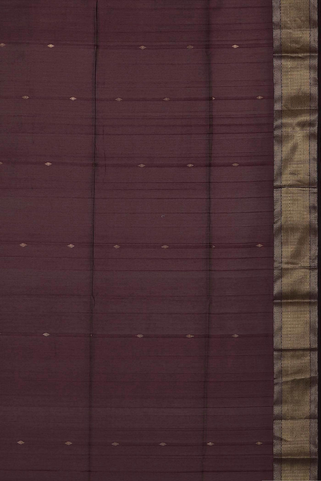 Maroon Maheshwari Silk Cotton Saree