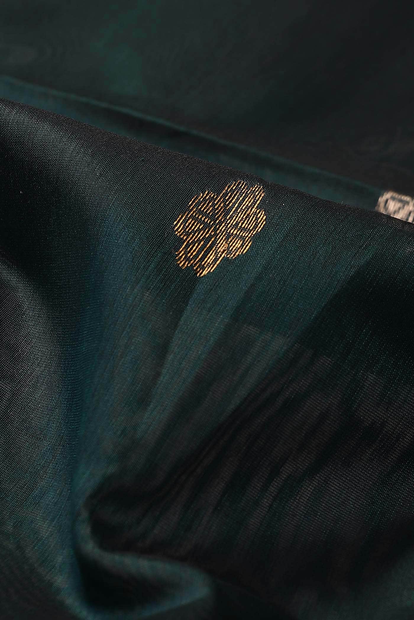 Blue Maheshwari Silk Cotton Saree