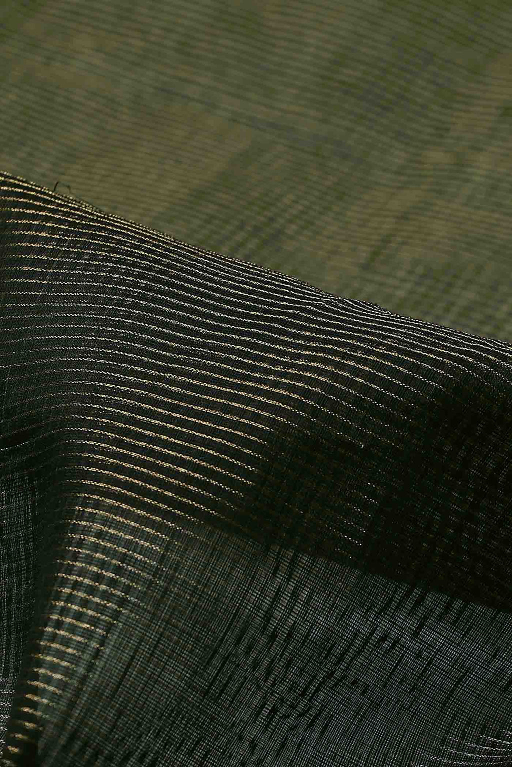 Black Maheshwari Silk Cotton Saree