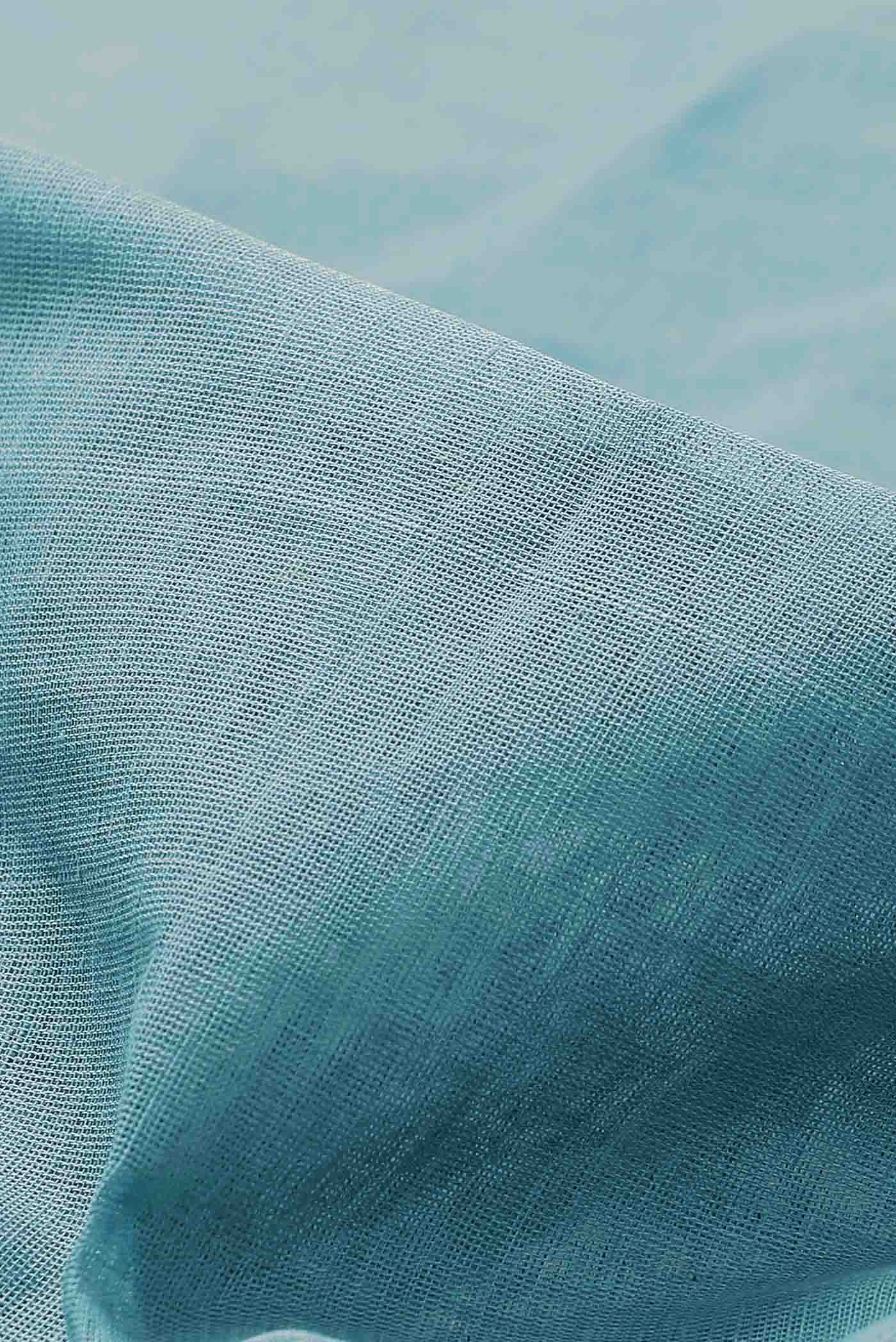 Light Blue Mangalagiri Cotton Saree