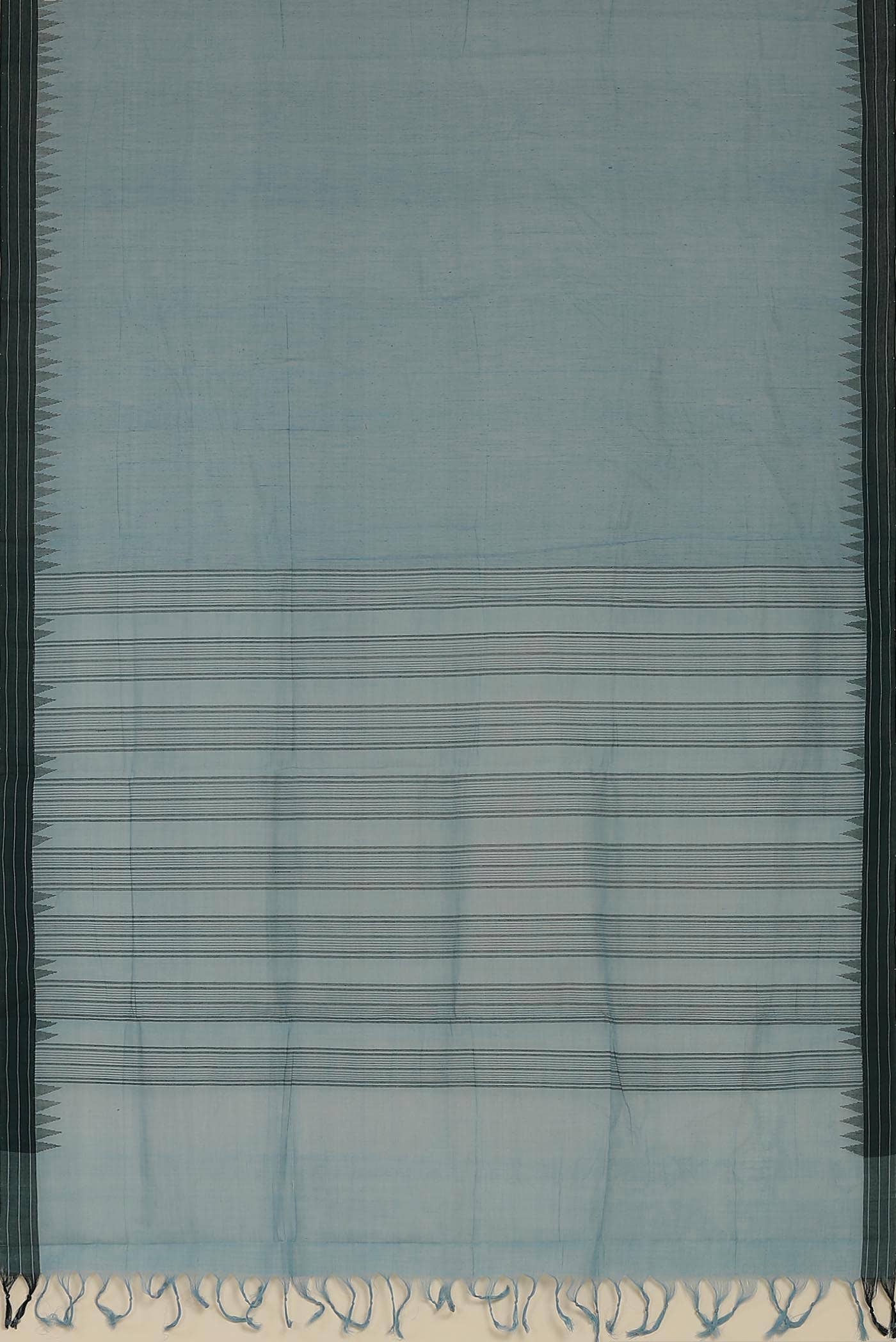 Light Blue Mangalagiri Cotton Saree