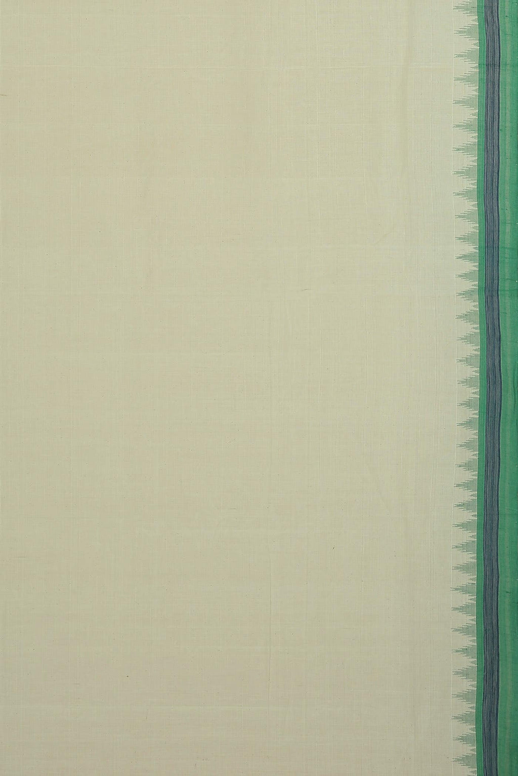 Cream Mangalagiri Cotton Saree