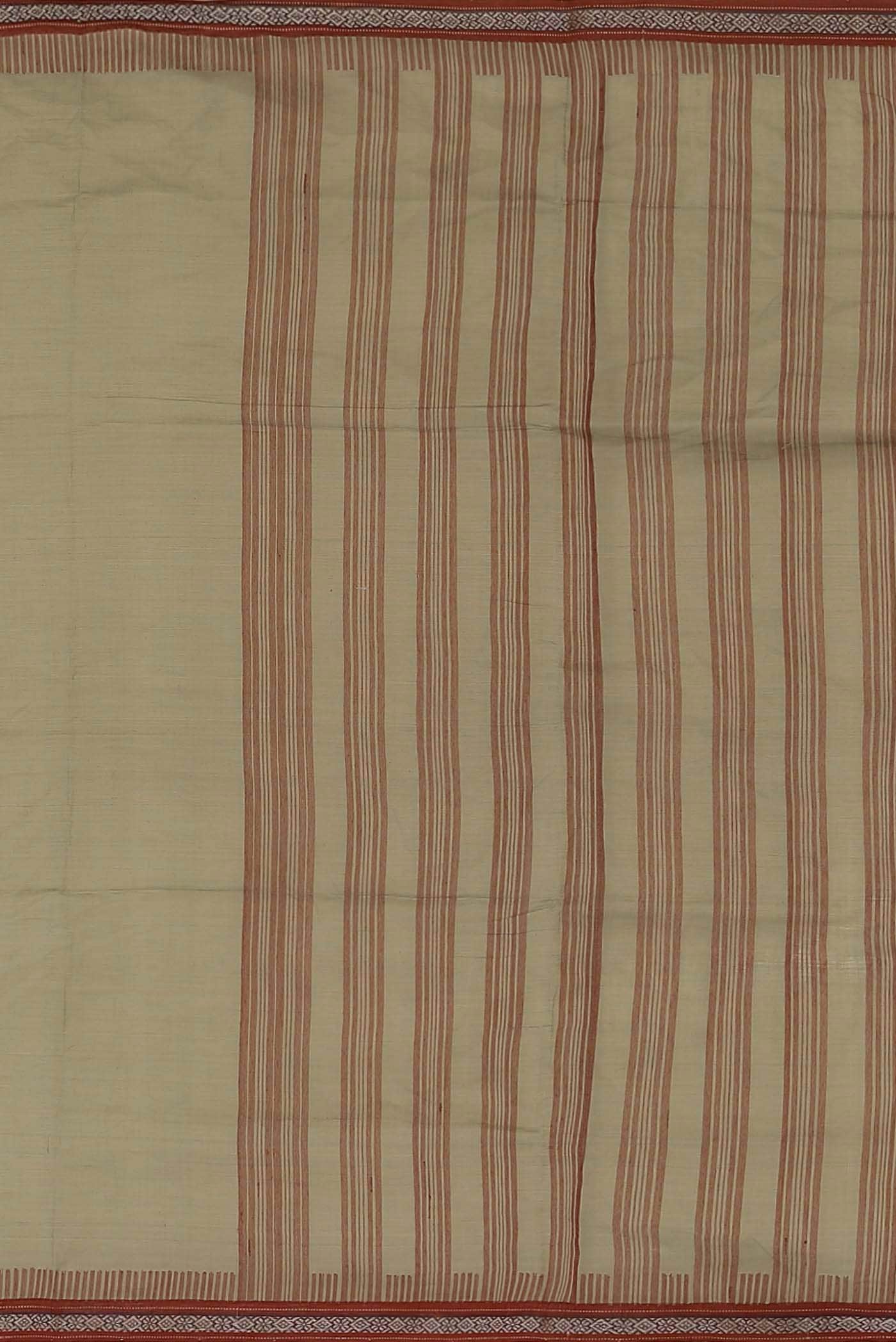 Sage Green Mangalagiri Cotton Saree