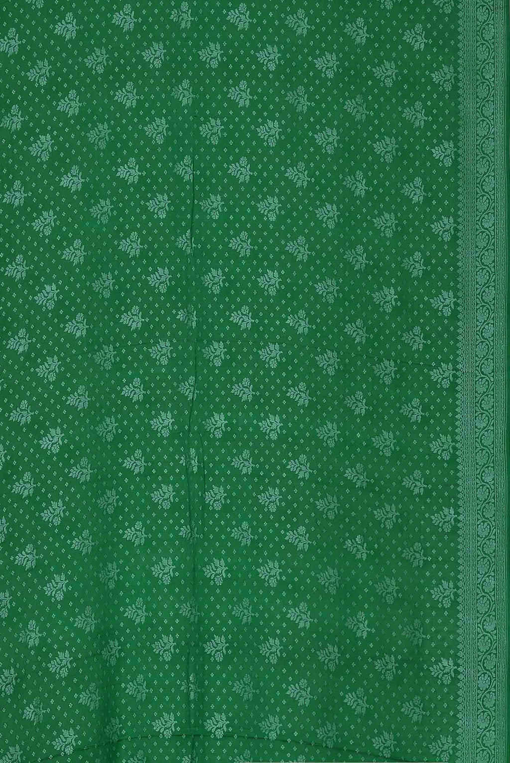 Green Banarasi Georgette Saree
