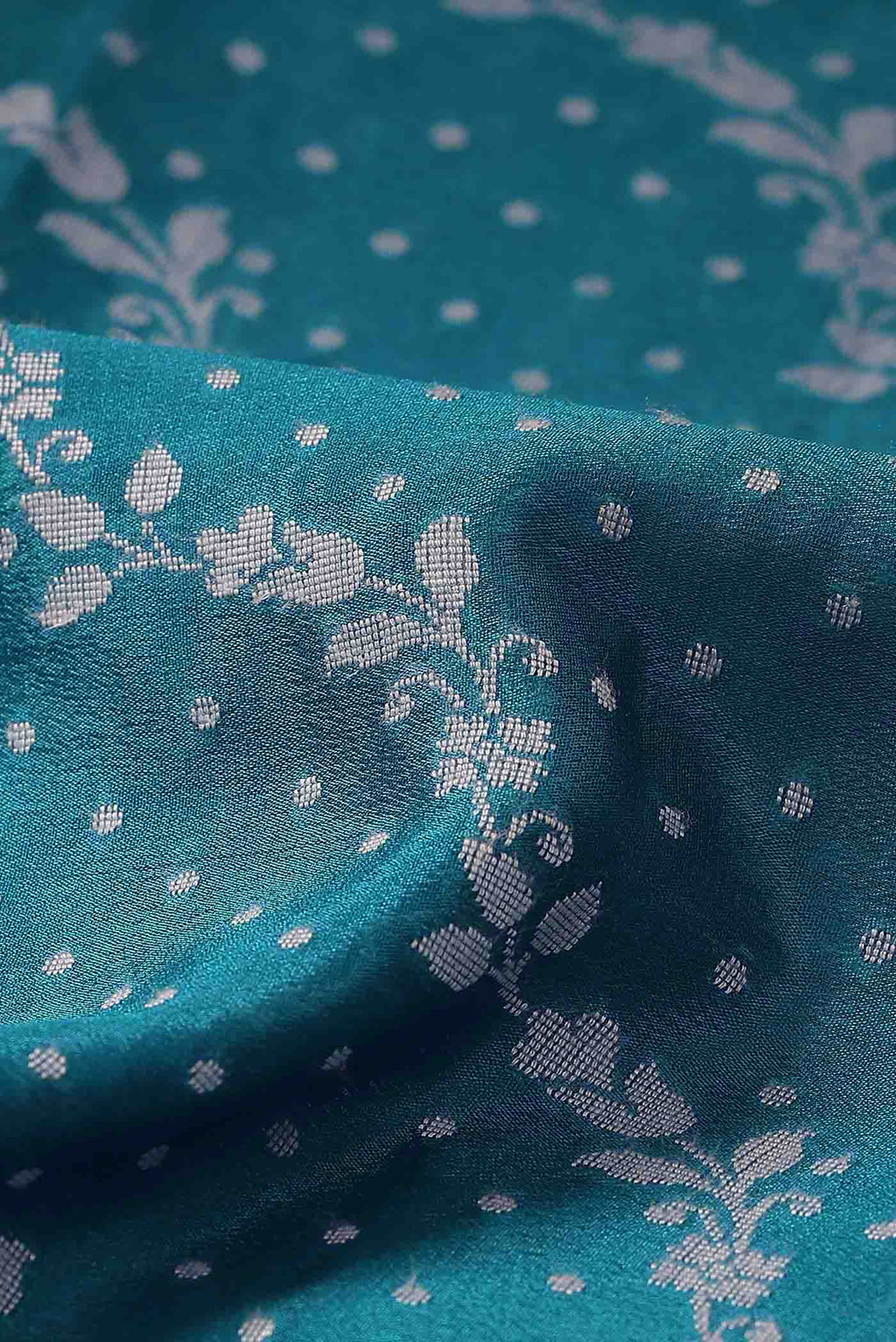 Blue Banarasi Georgette Saree