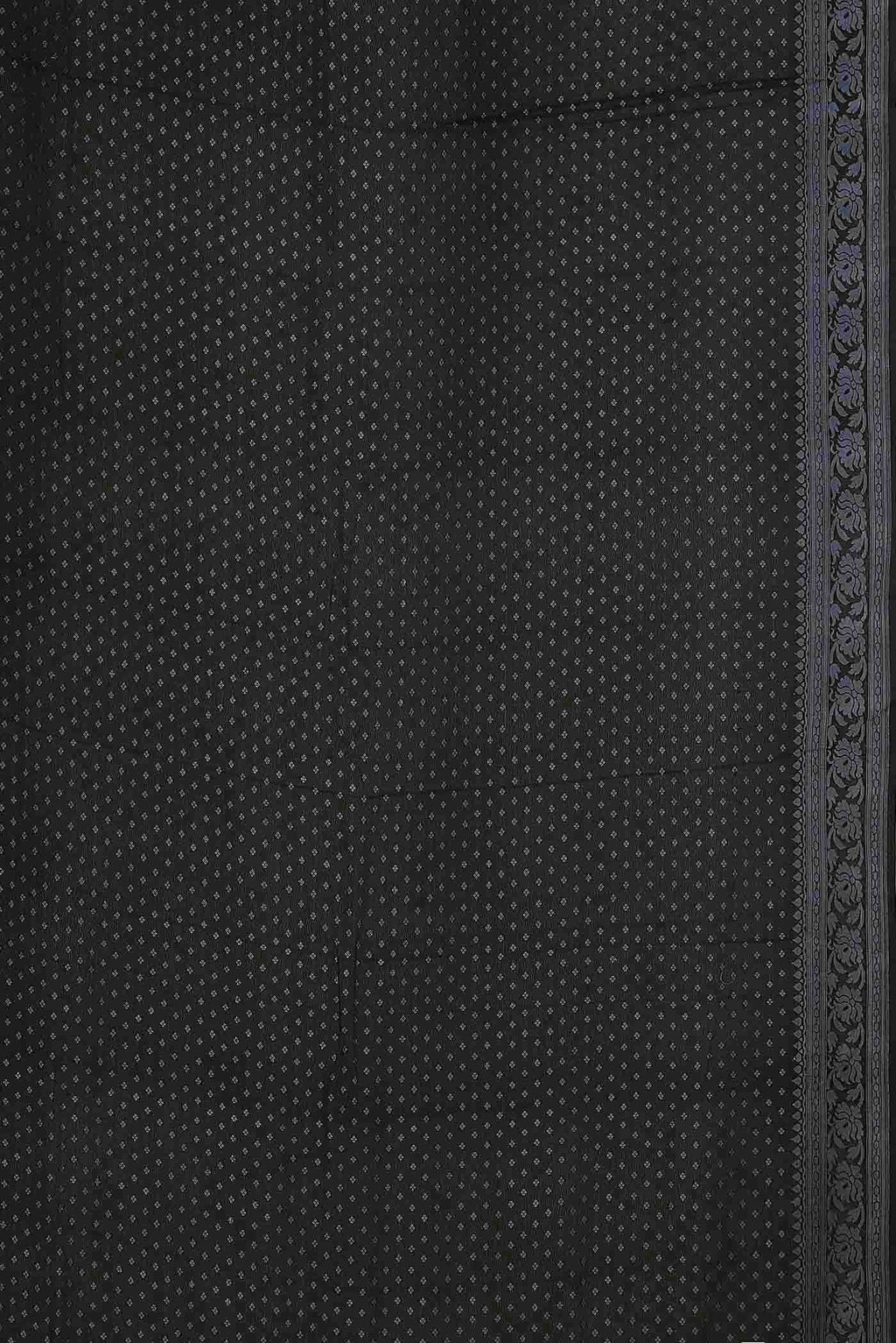 Black Banarasi Georgette Saree