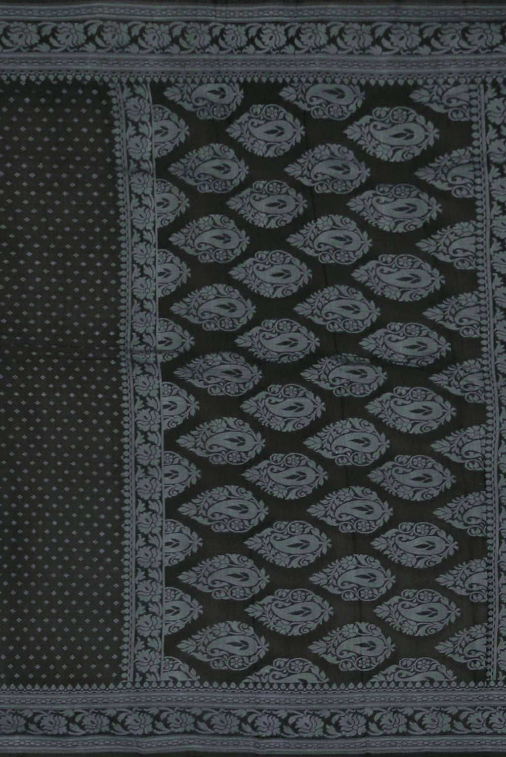 Black Banarasi Georgette Saree