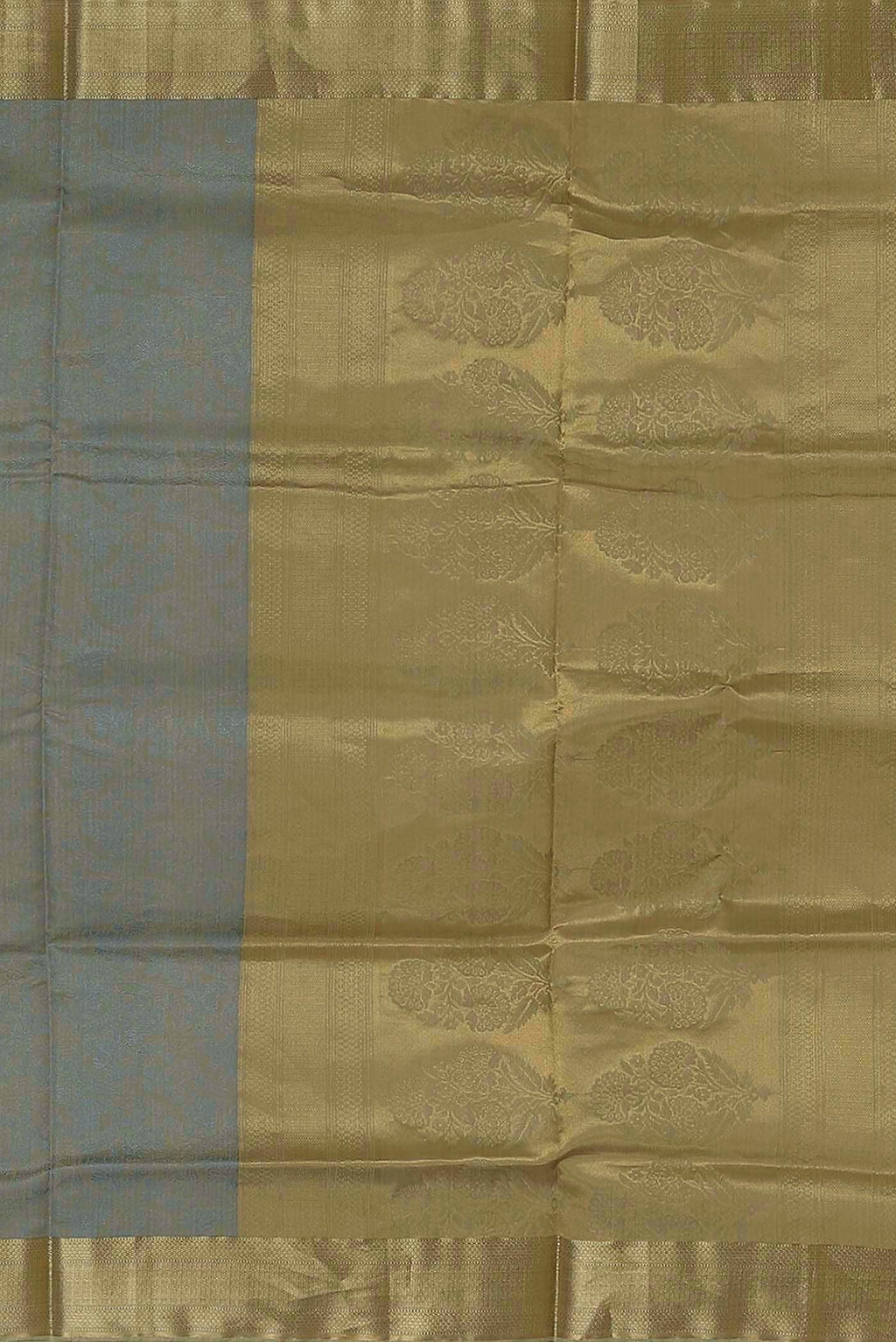 Blue Silk Cotton Saree