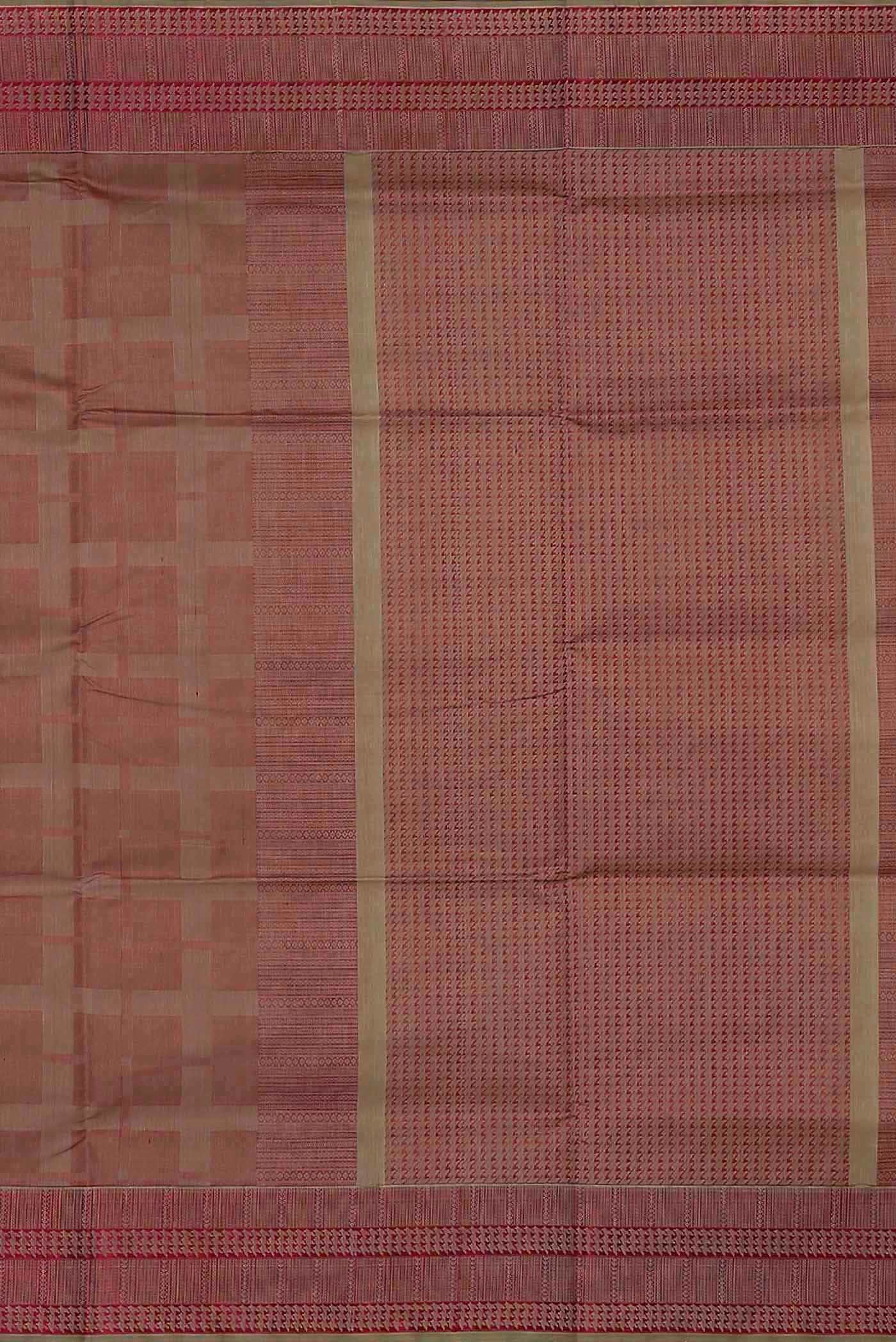 Pink Silk Cotton Saree