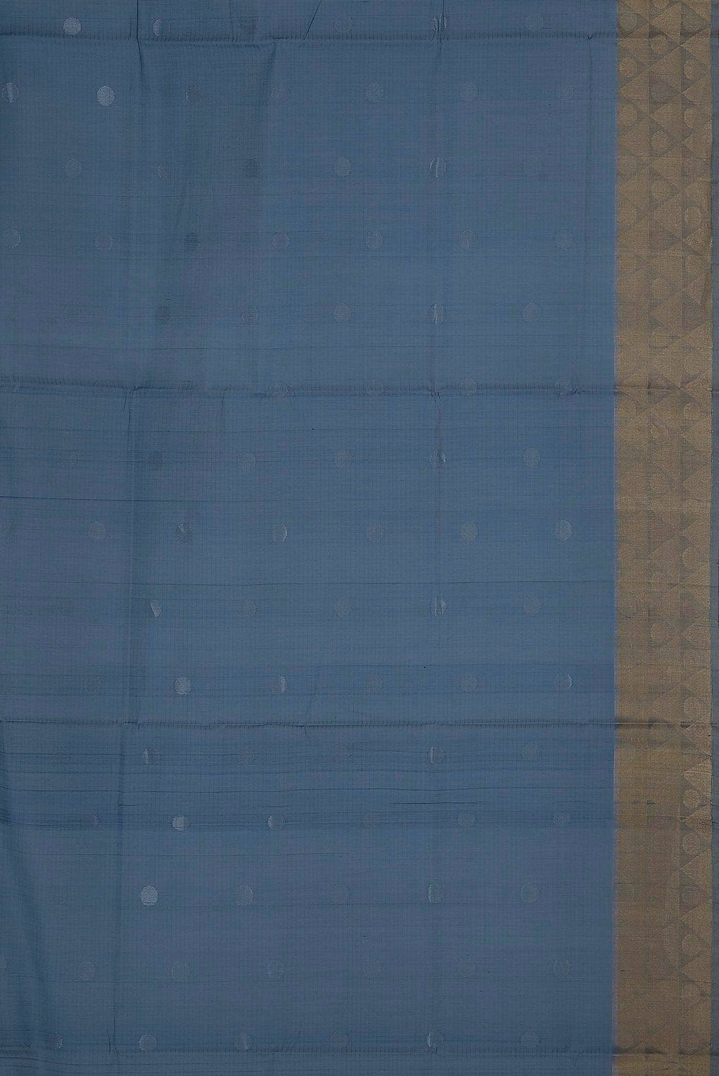 Blue Silk Cotton Saree