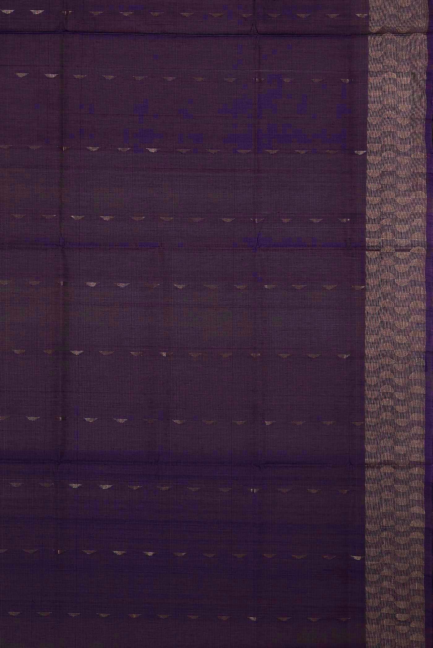 Violet Silk Cotton Saree