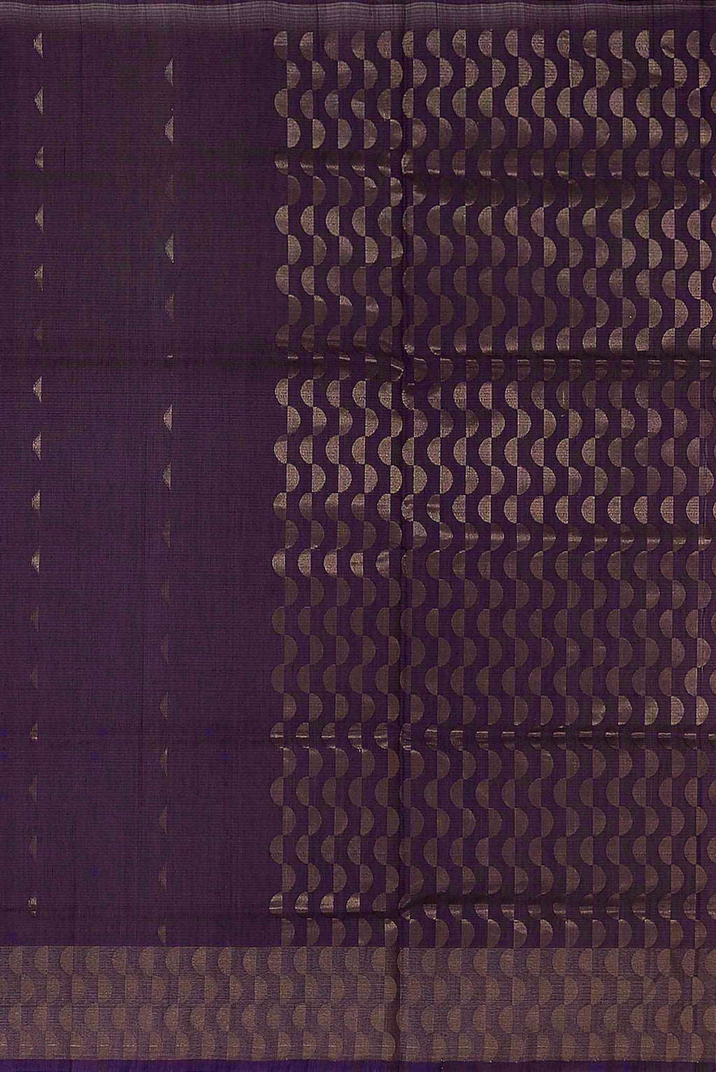 Violet Silk Cotton Saree