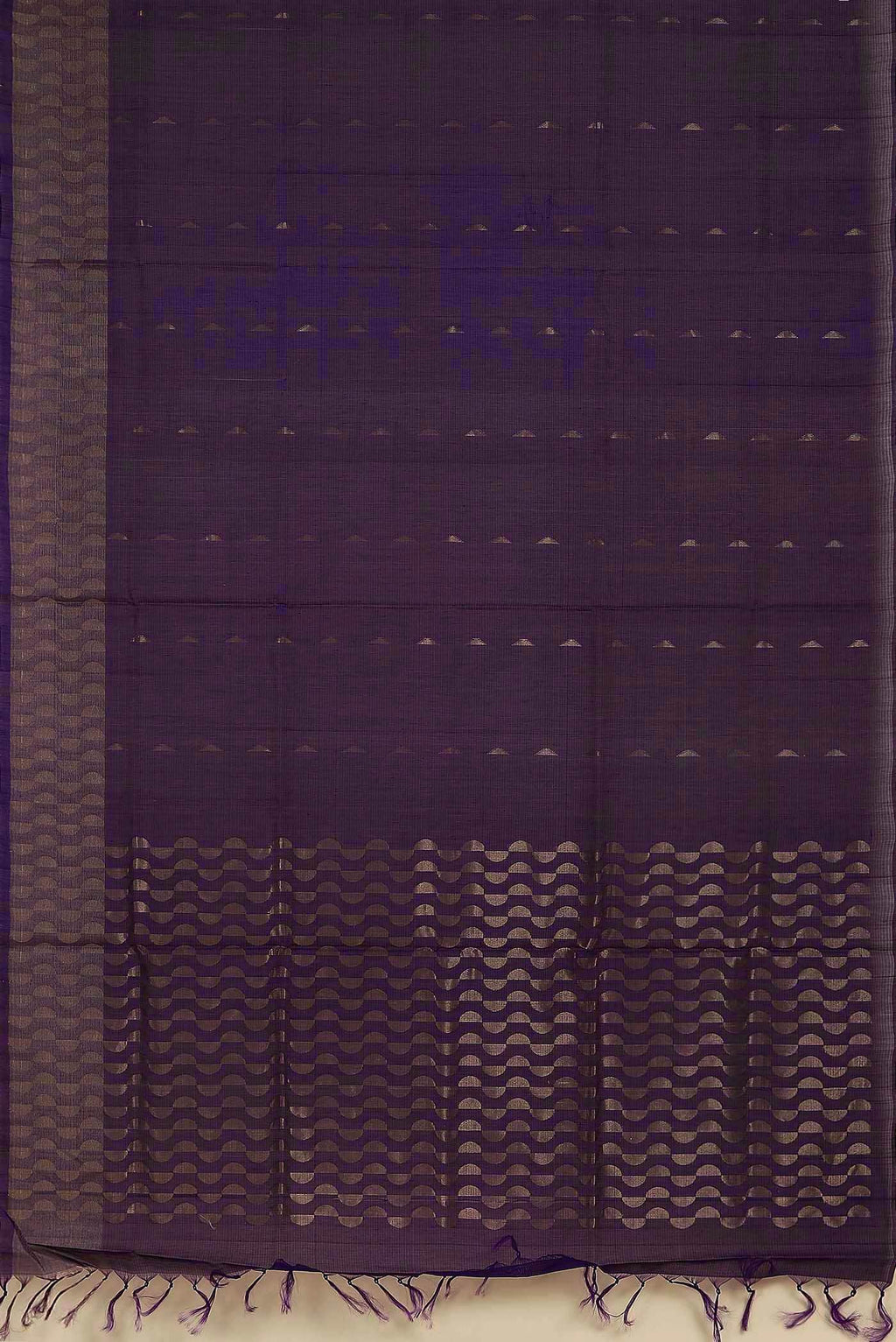 Violet Silk Cotton Saree