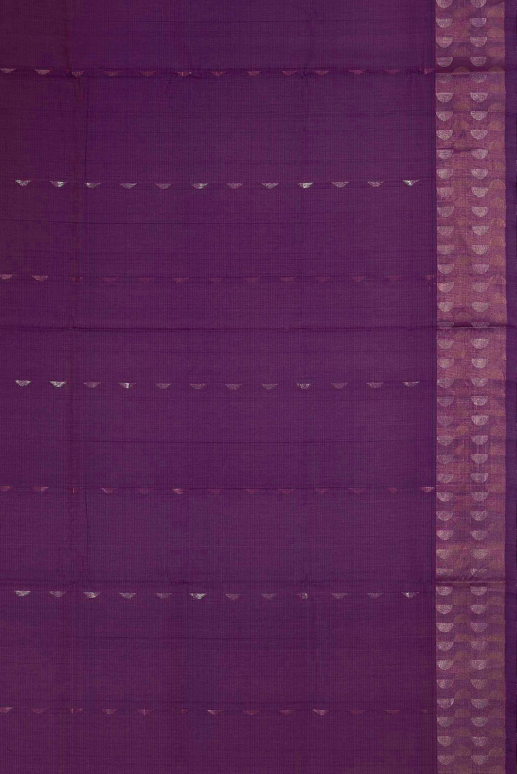 Purple Silk Cotton Saree