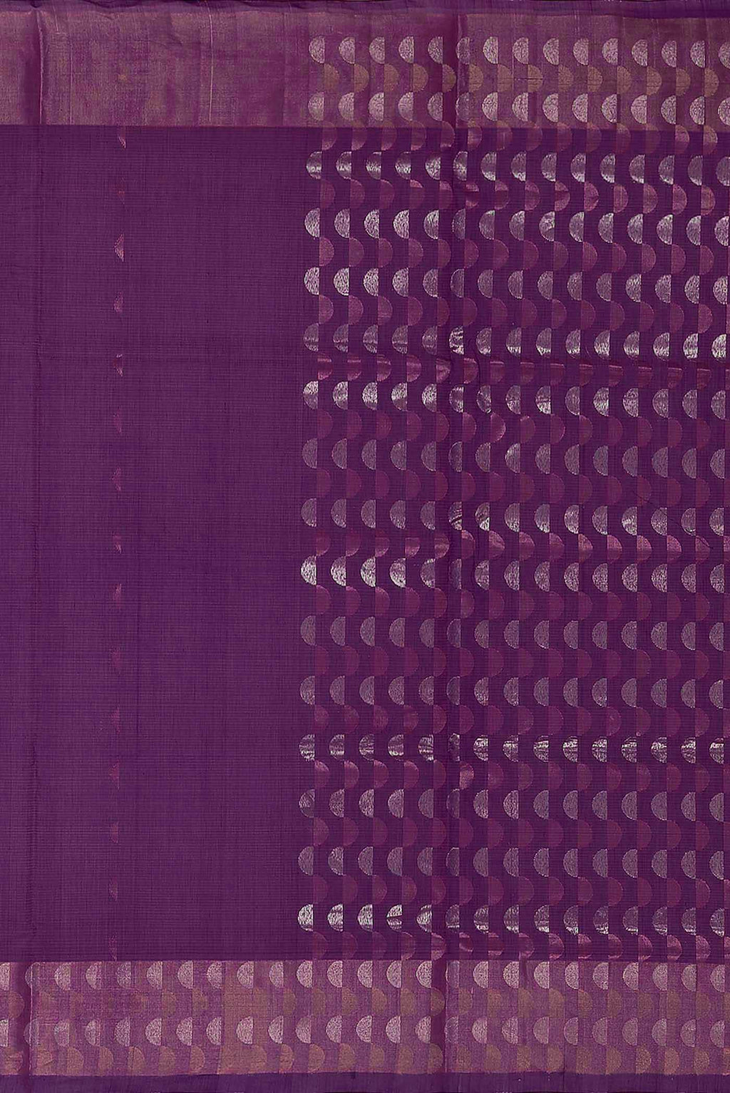 Purple Silk Cotton Saree