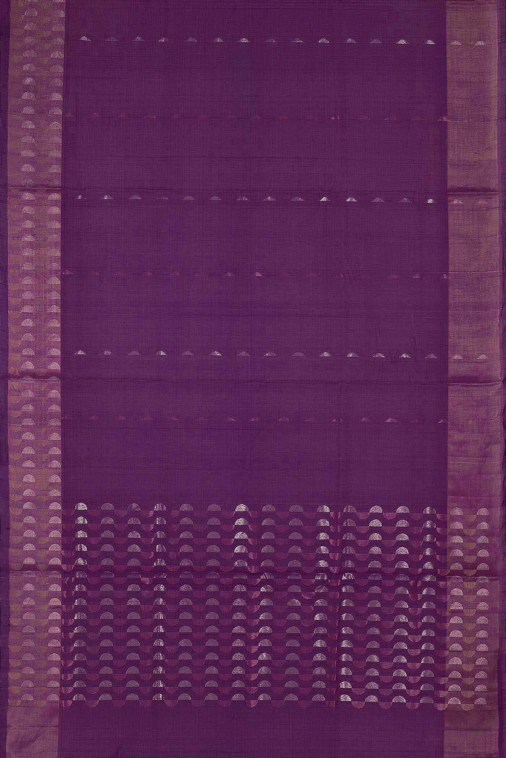 Purple Silk Cotton Saree