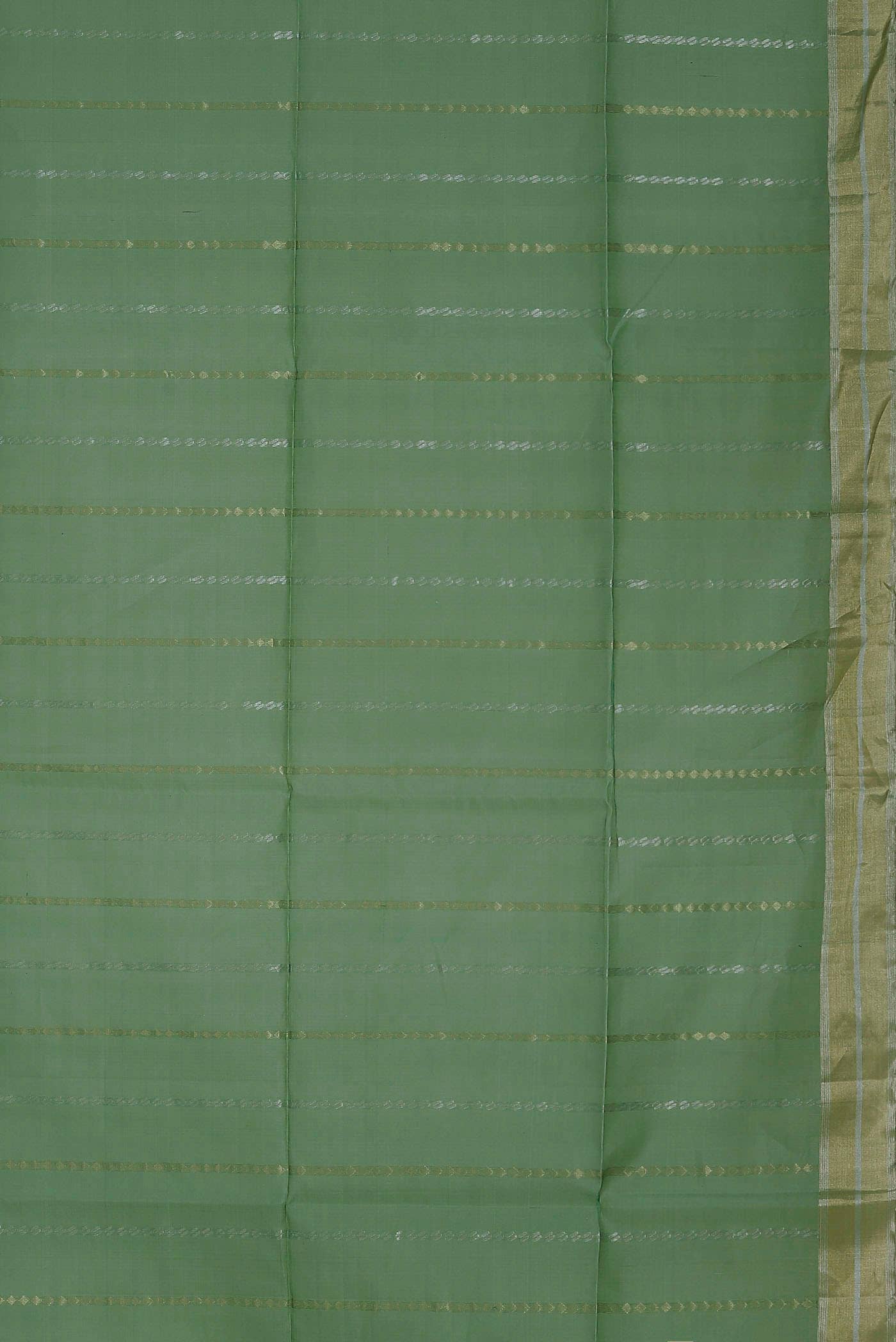 Green Silk Cotton Saree