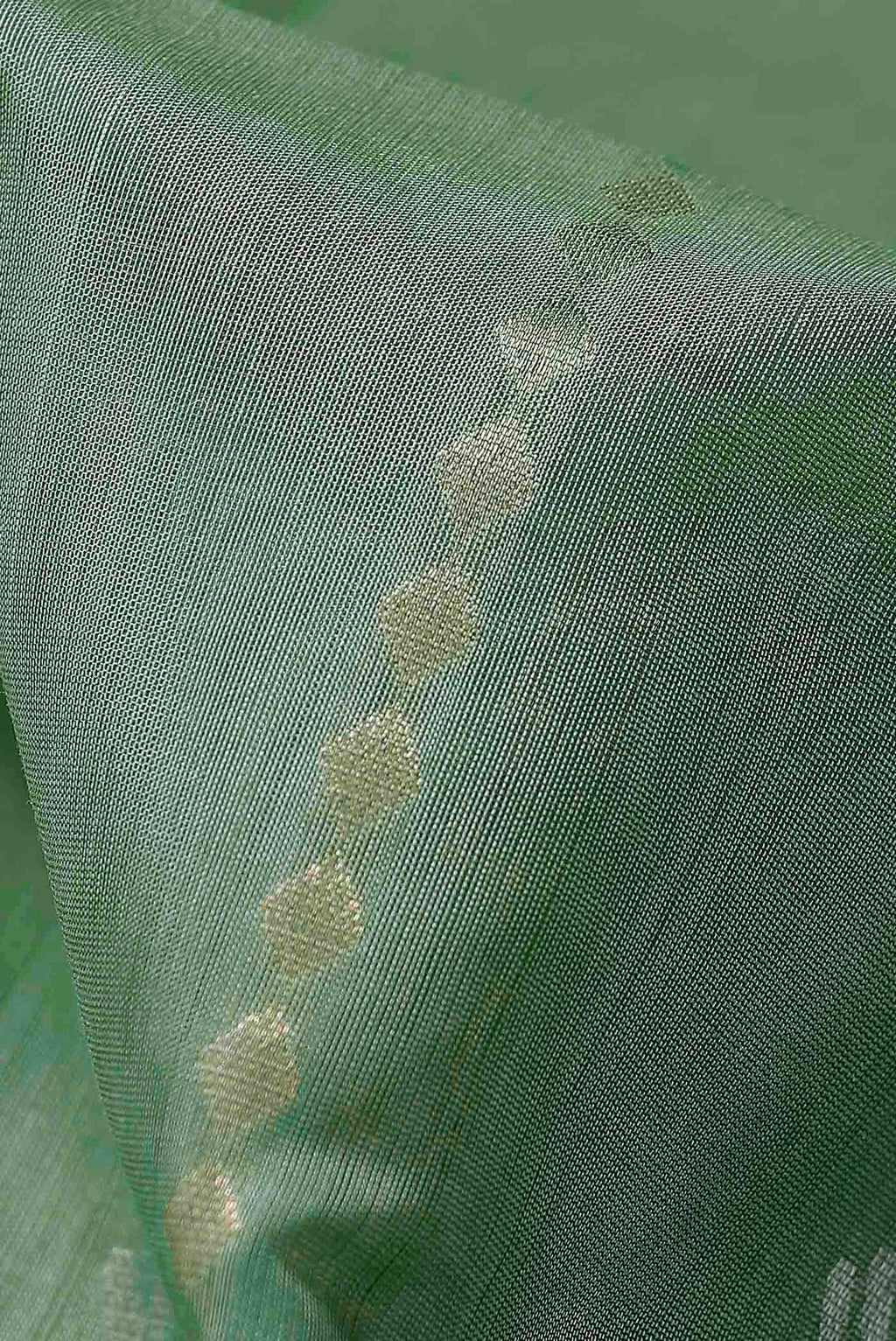 Green Silk Cotton Saree