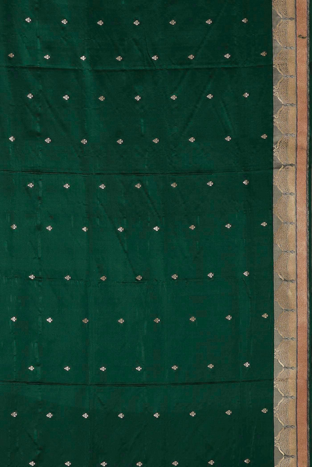 Green Banarasi Silk Saree