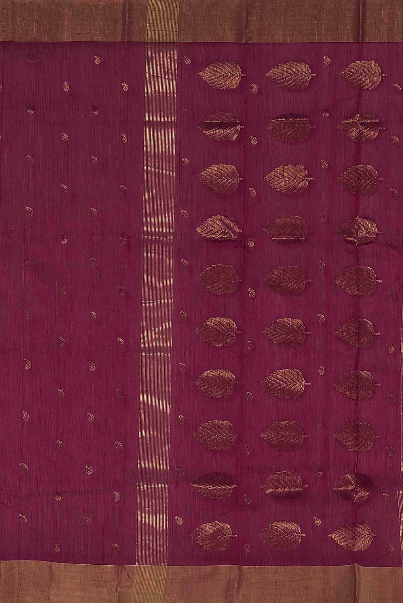 Pink Chanderi Silk Cotton Saree