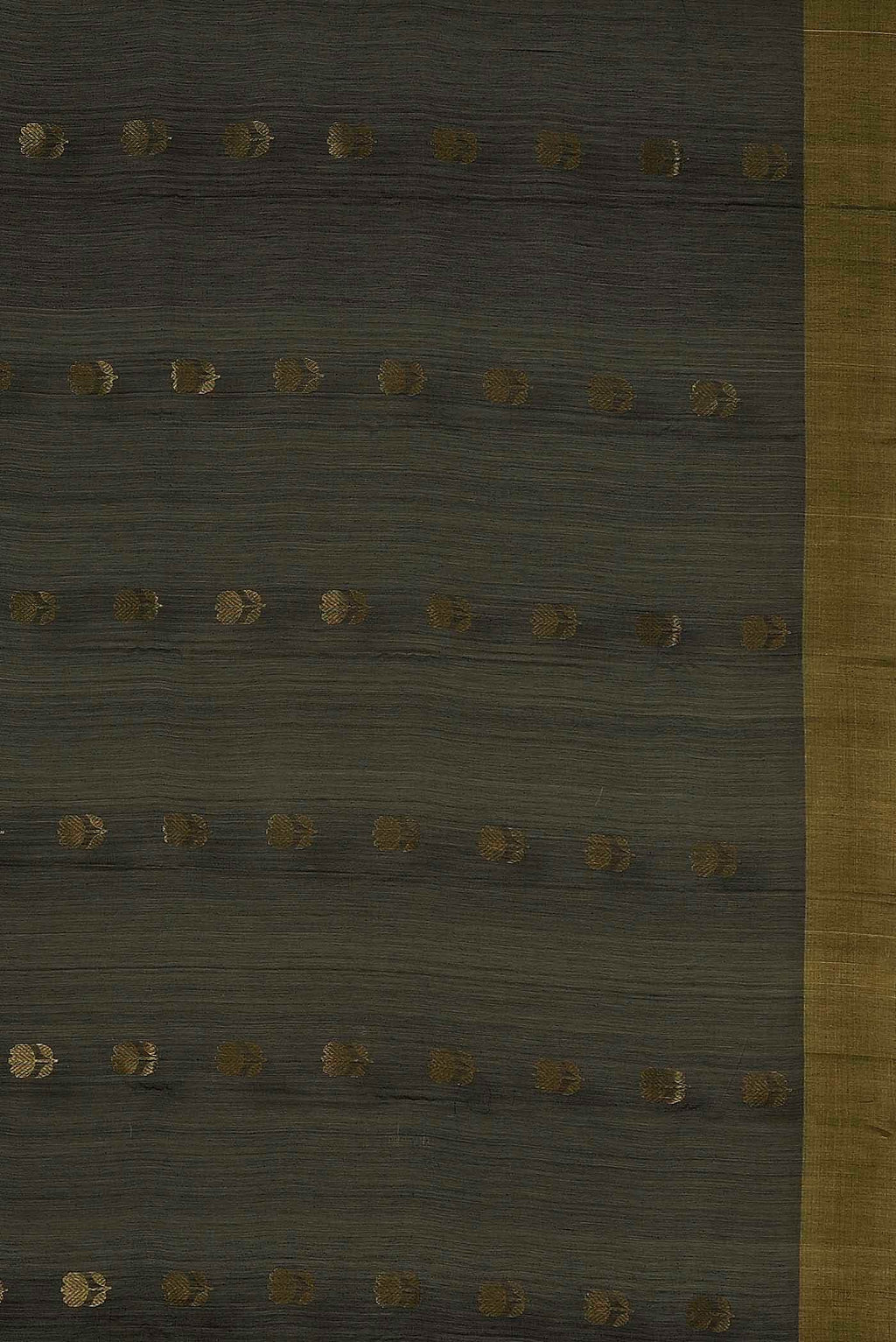 Grey Chanderi Silk Cotton Saree