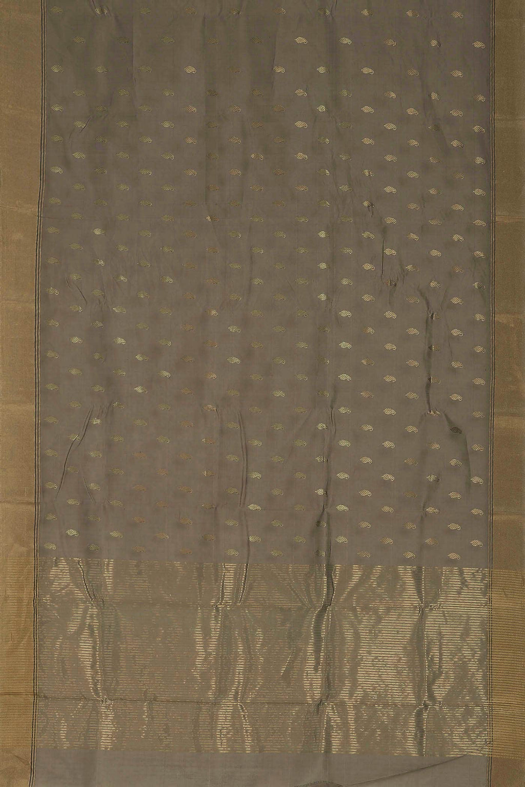 Mauve Chanderi Silk Cotton Saree