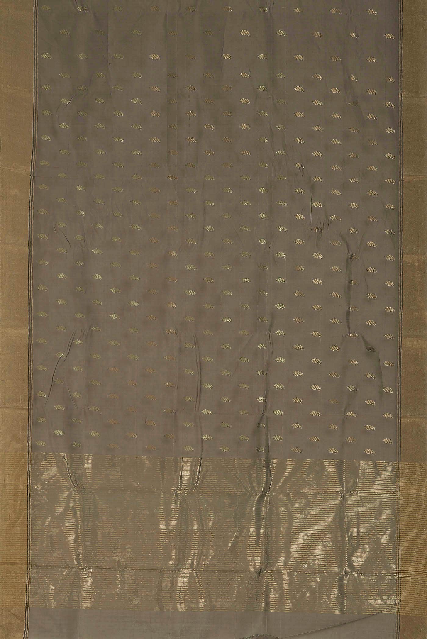 Mauve Chanderi Silk Cotton Saree