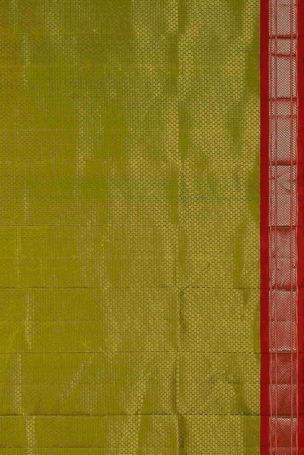 Green Gadwal Silk Saree