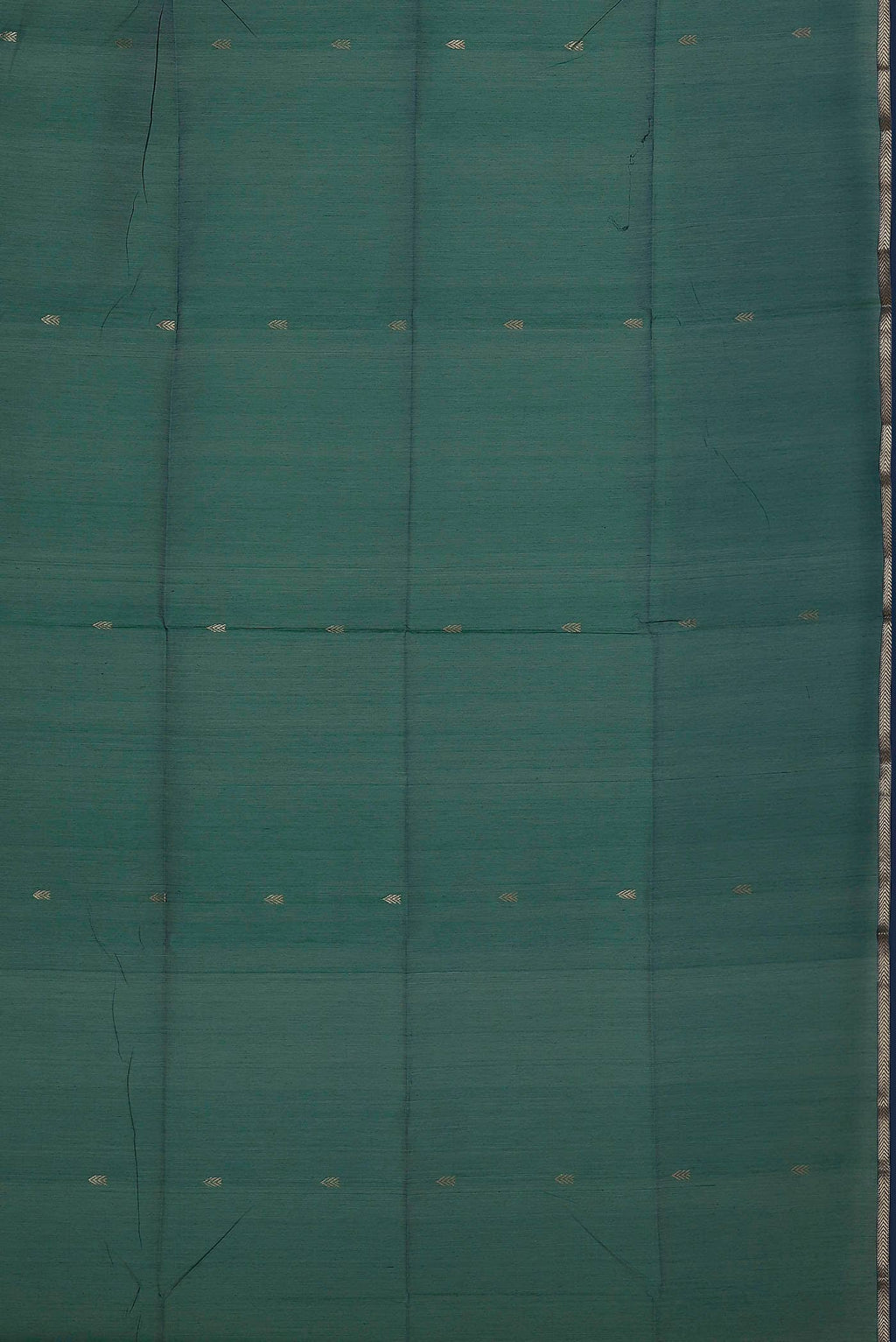 Green Maheshwari Silk Cotton Saree