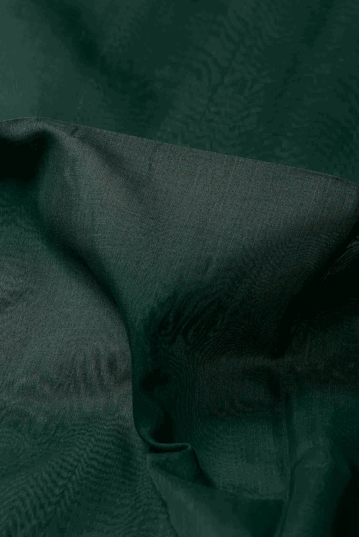 Green Maheshwari Silk Cotton Saree