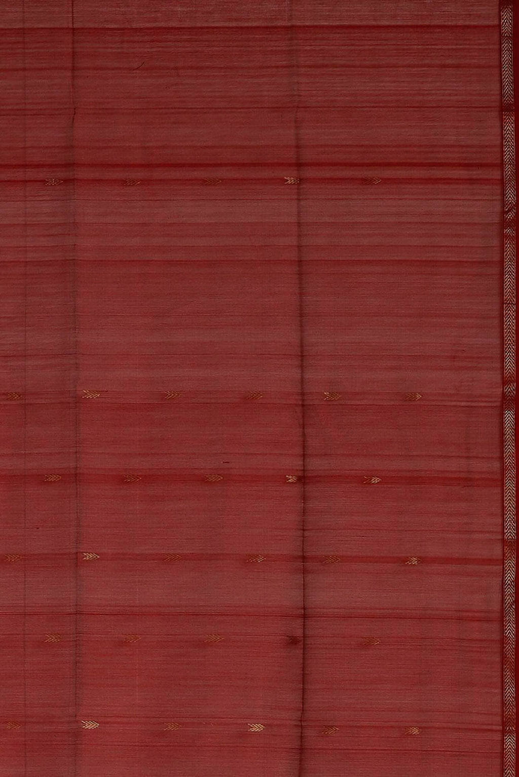 Red Maheshwari Silk Cotton Saree