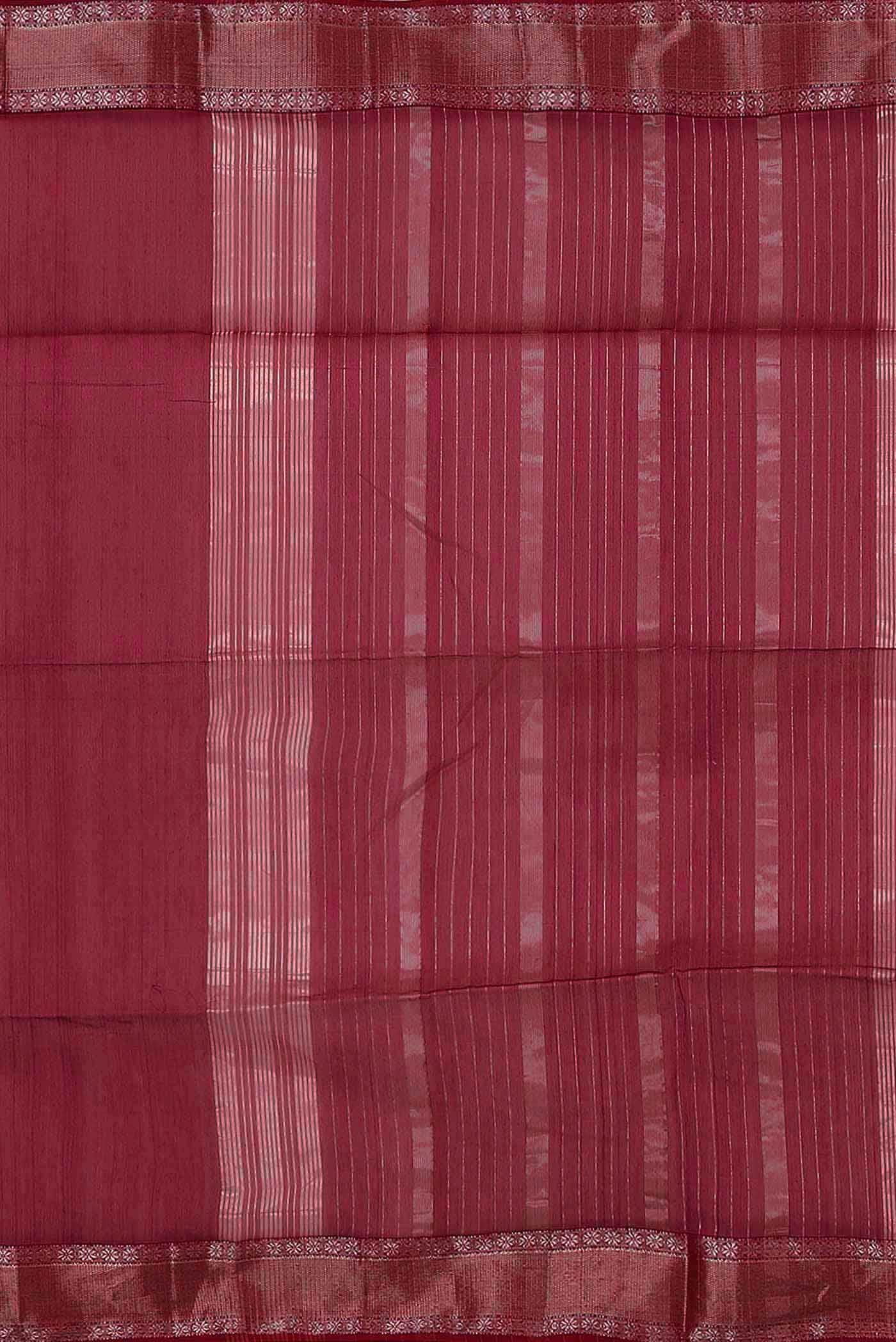 Pink Maheshwari Silk Cotton Saree