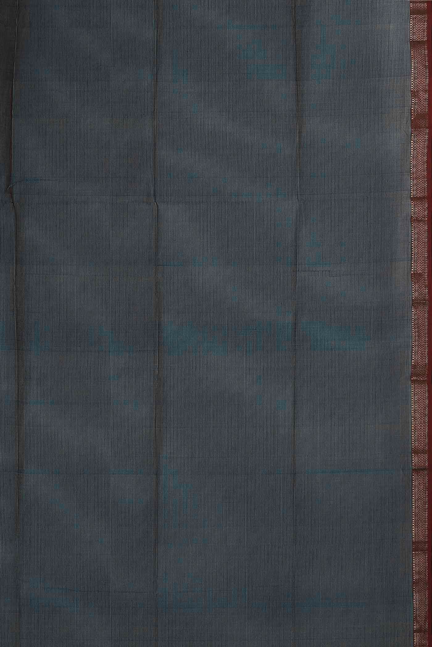 Blue Maheshwari Silk Cotton Saree