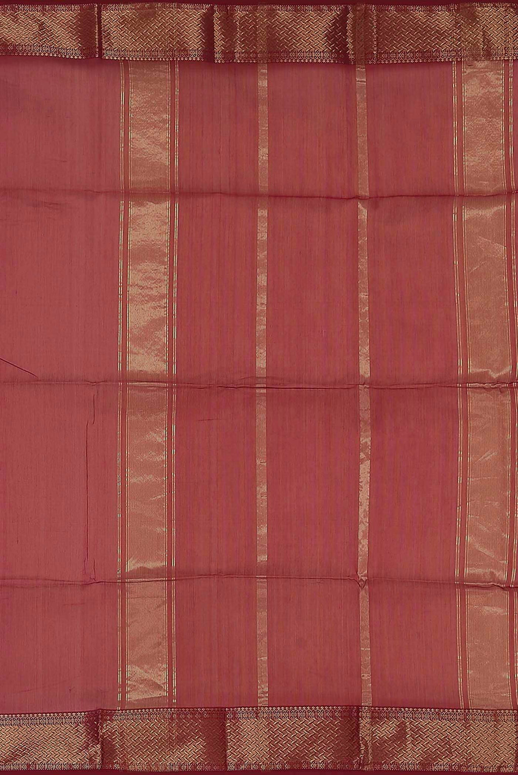 Maroon Maheshwari Silk Cotton Saree